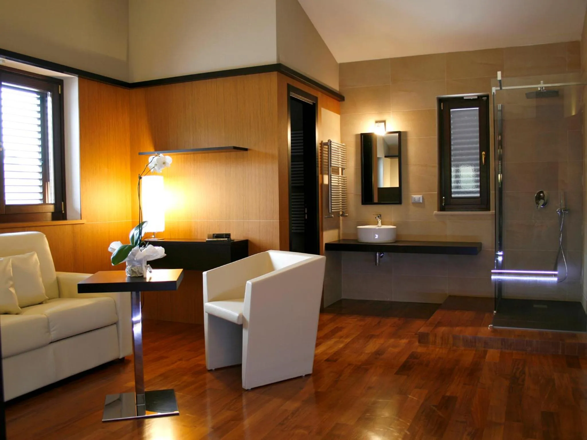 Shower in Il Castagneto Hotel