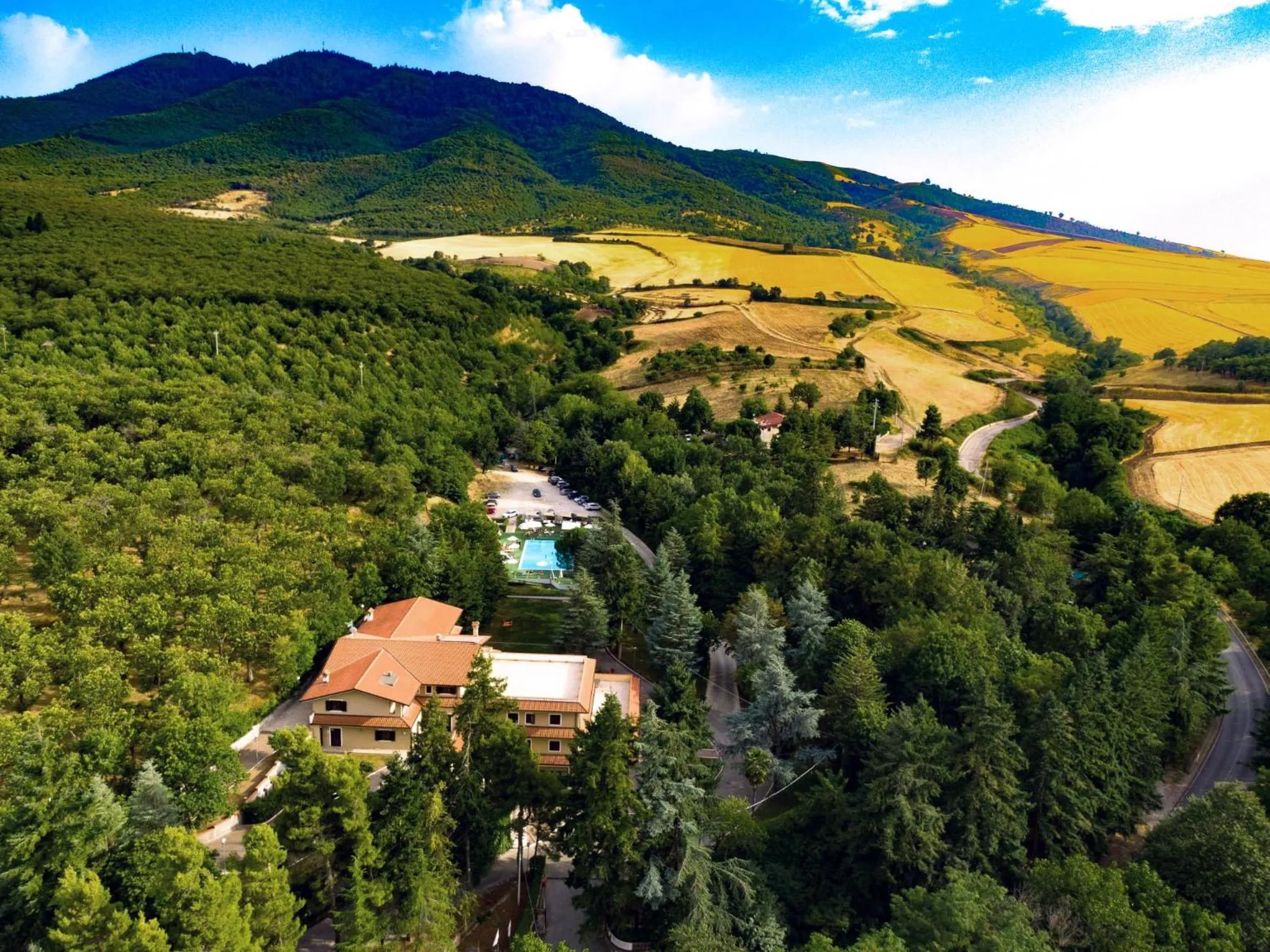 Natural landscape in Il Castagneto Hotel