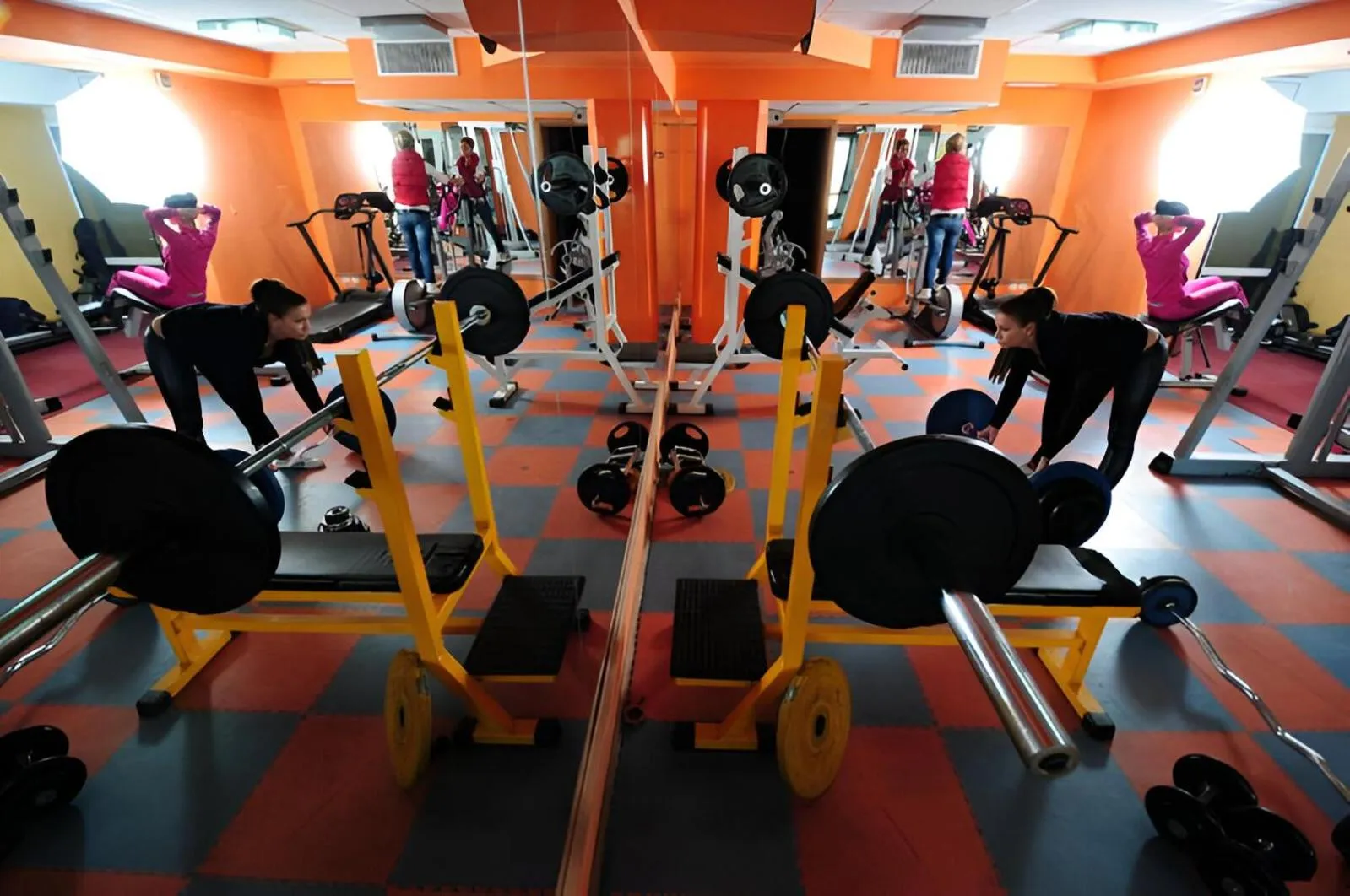Fitness centre/facilities in Hotel BATS