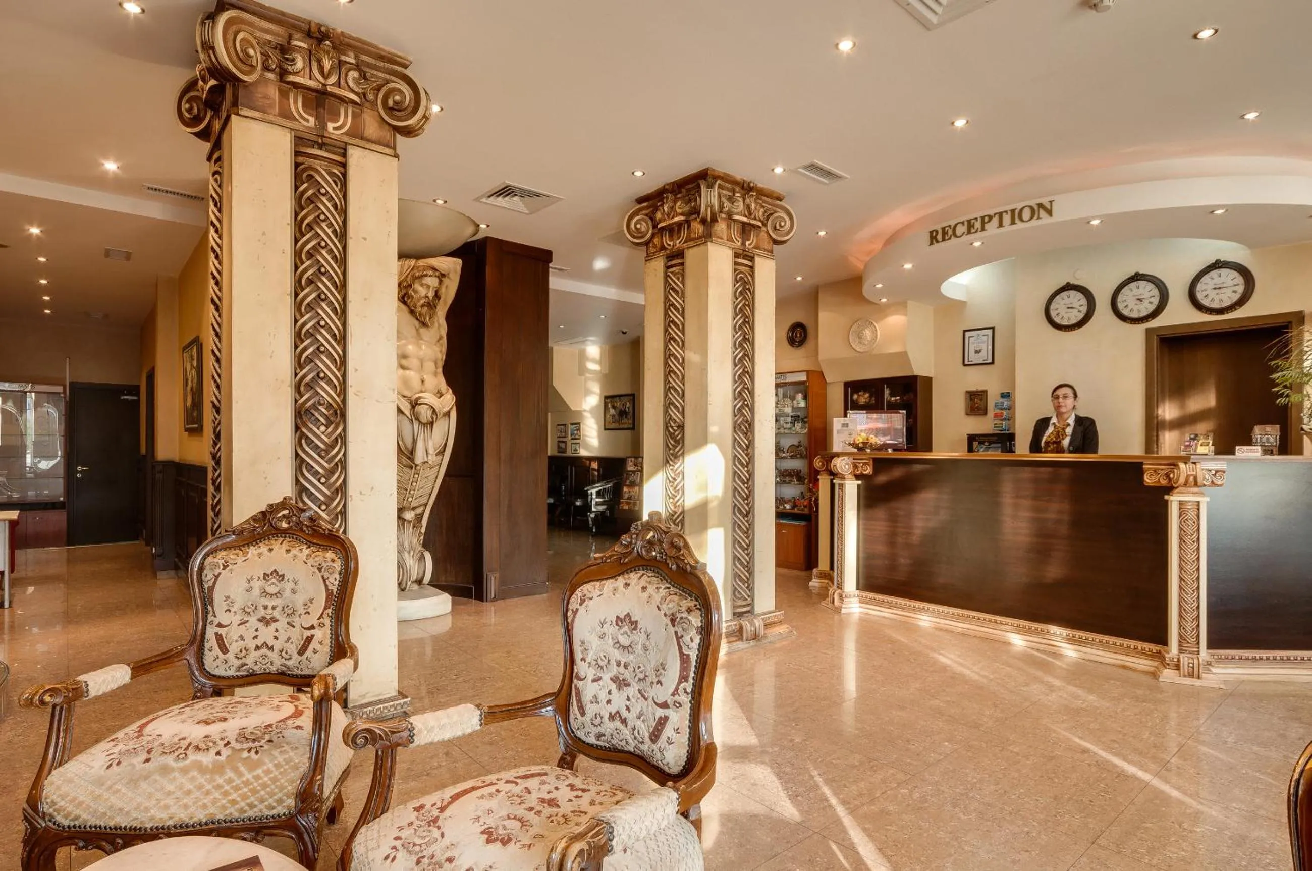 Lobby or reception in Hotel BATS