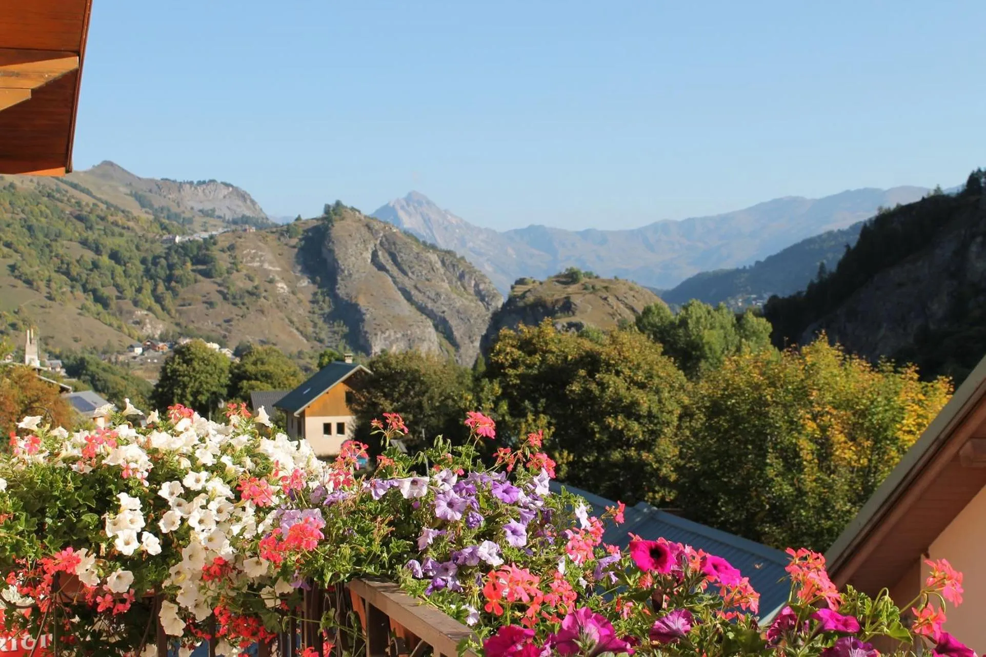 View (from property/room) in Hôtel du Crêt Rond