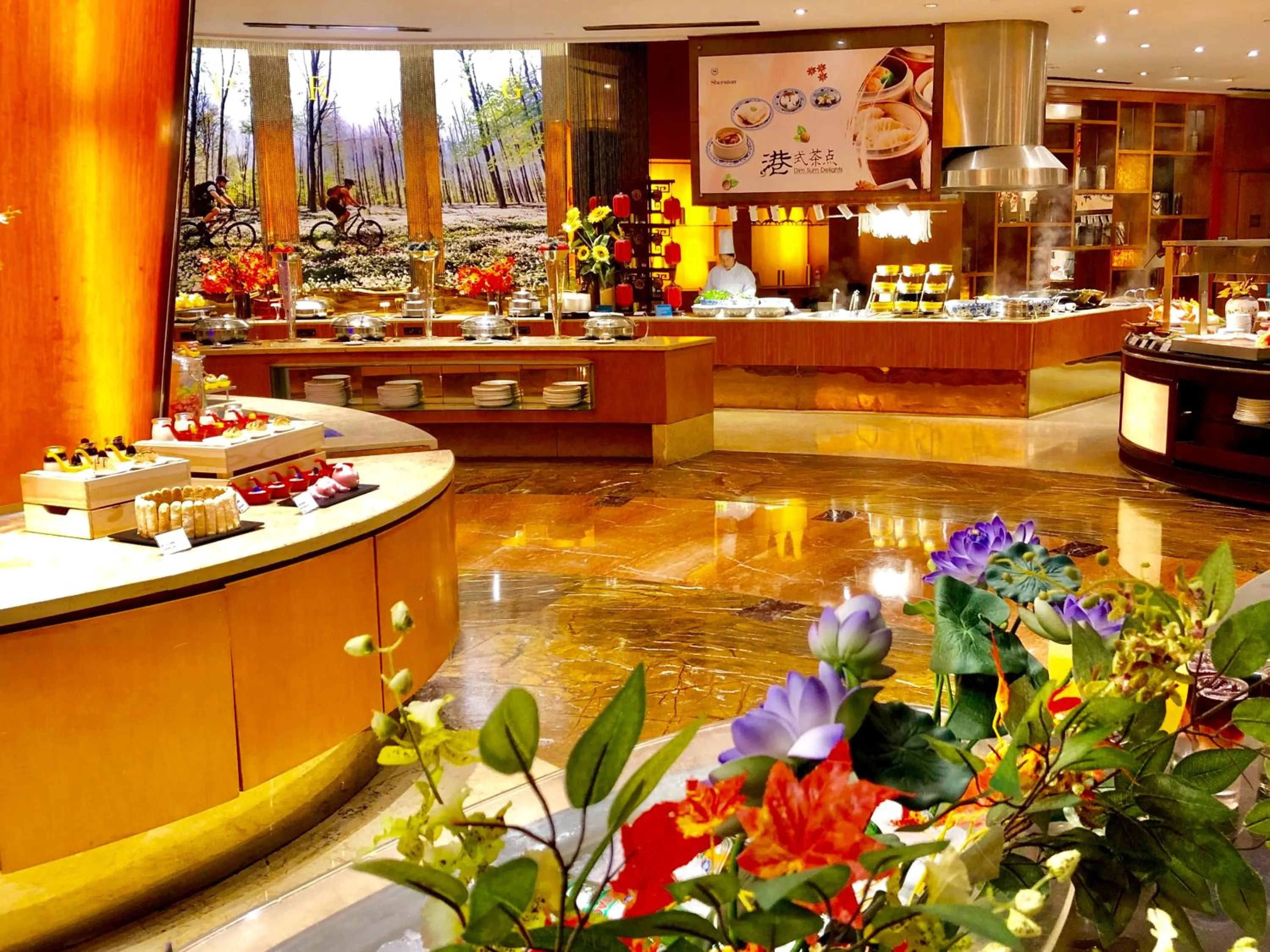 Breakfast in Ningbo Portman Plaza Hotel