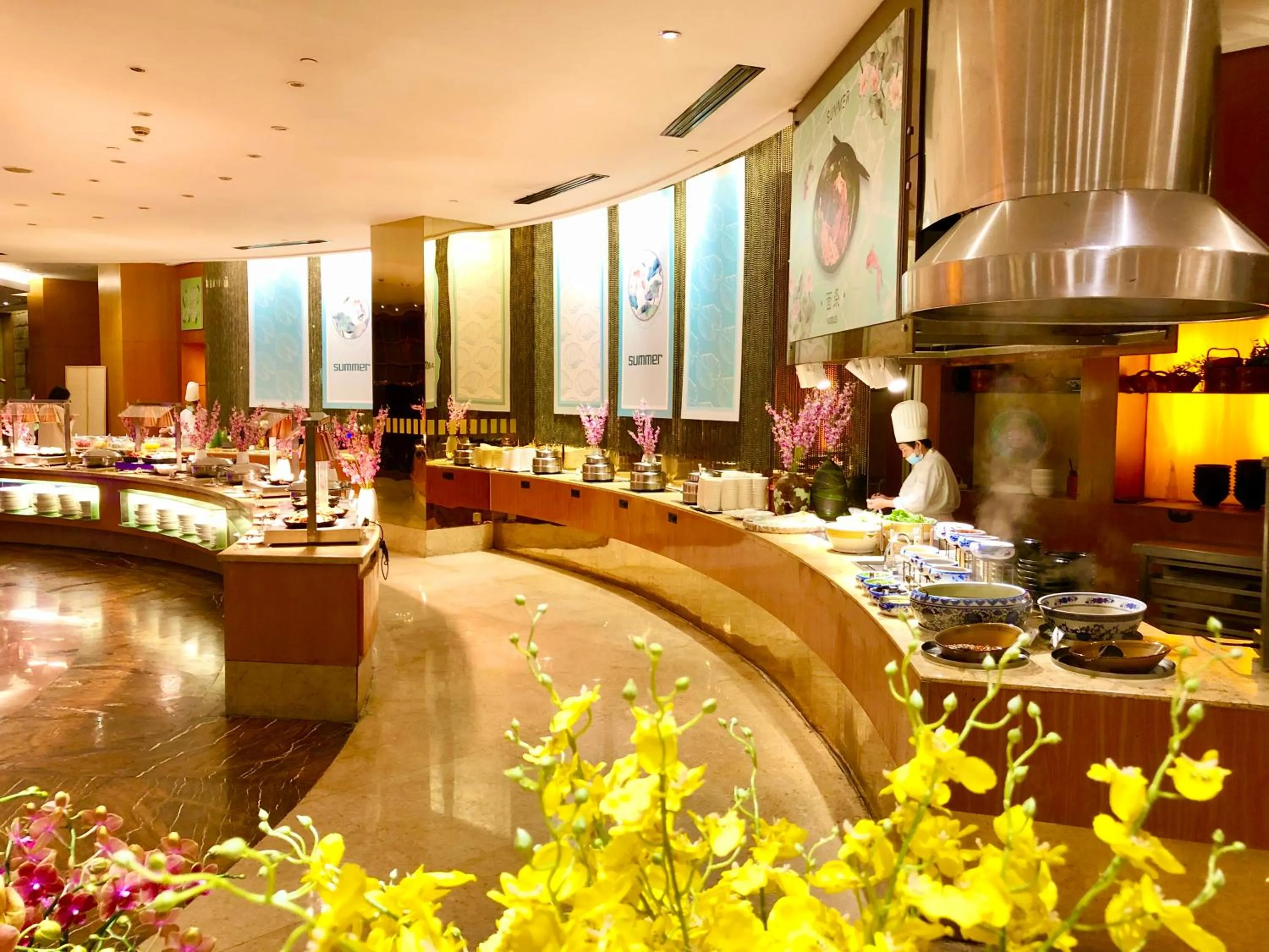 Breakfast in Ningbo Portman Plaza Hotel