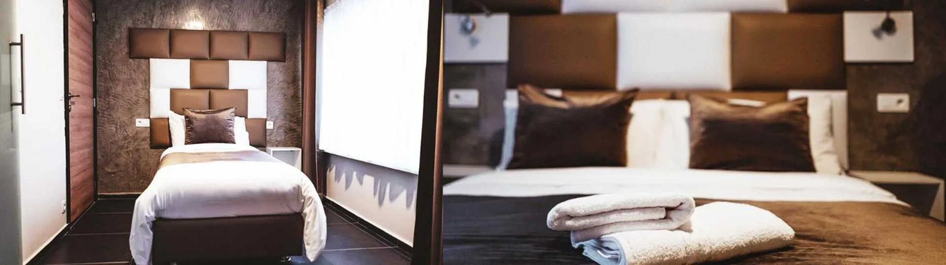 Bed in Hôtel onyx expo