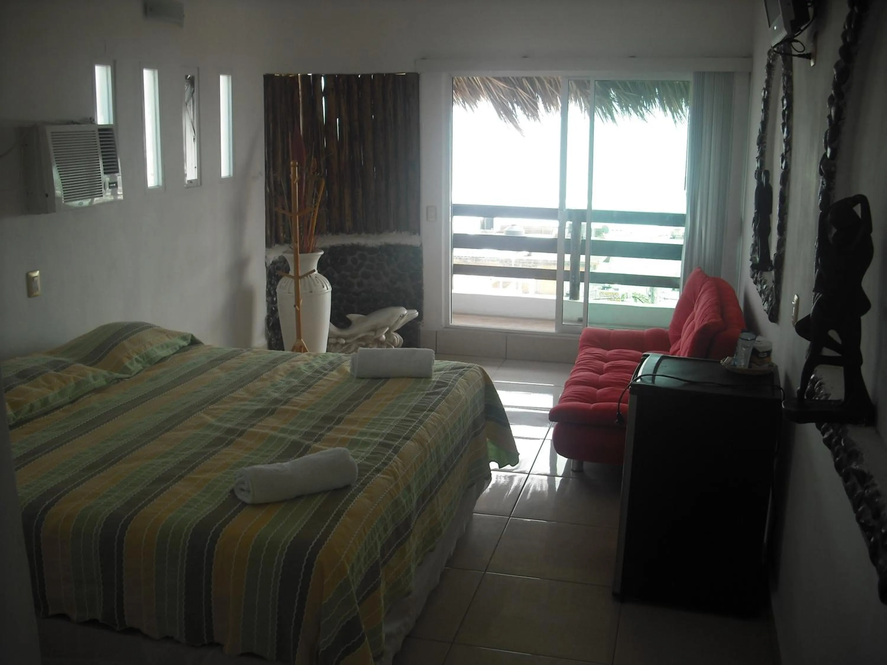 Bed in Hotel Villas del Rey