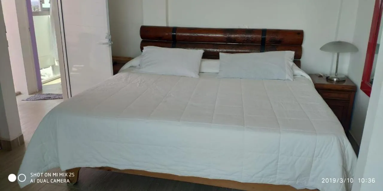 Bed in Hotel Villas del Rey