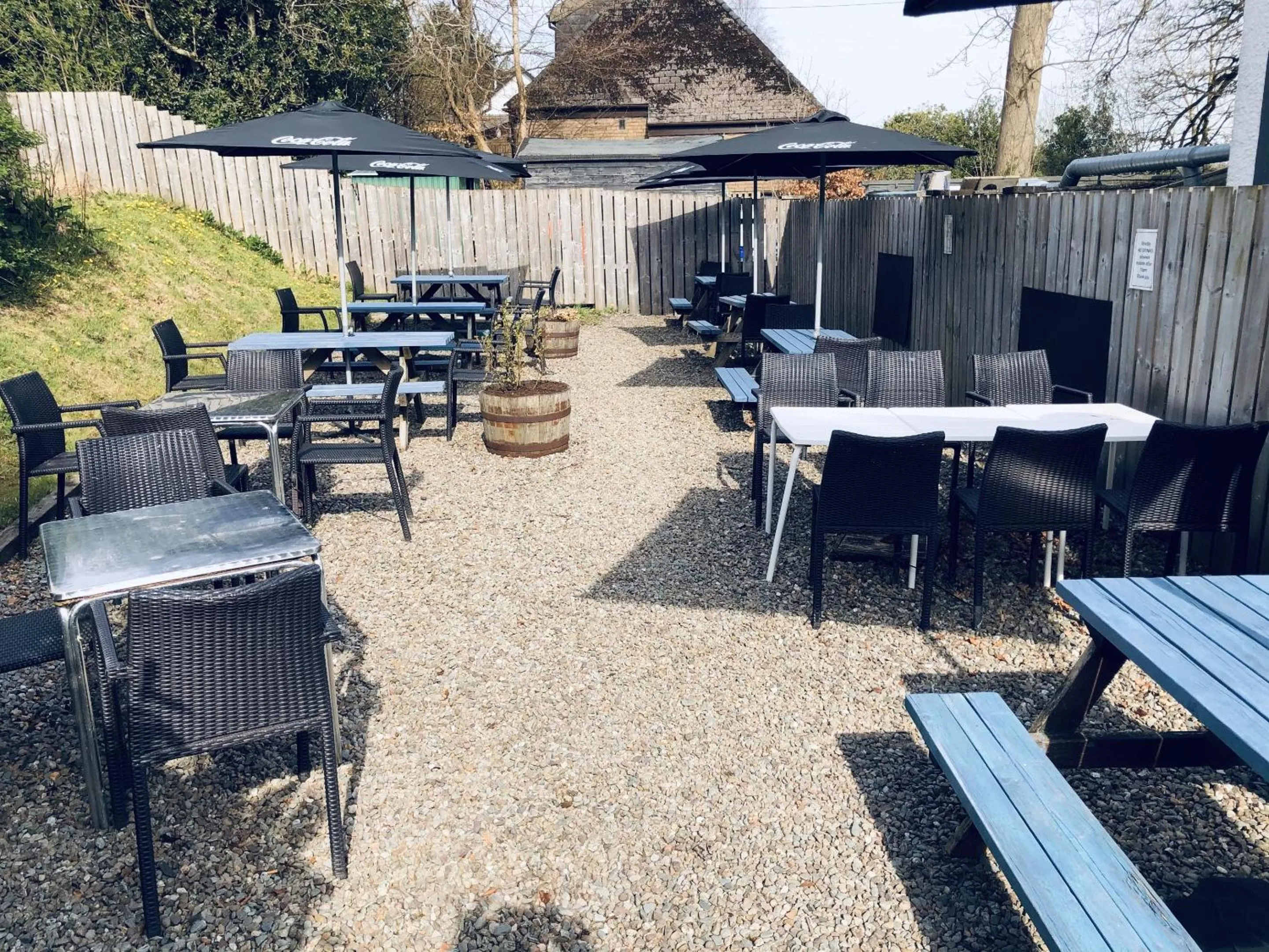 Garden in The Drymen Inn