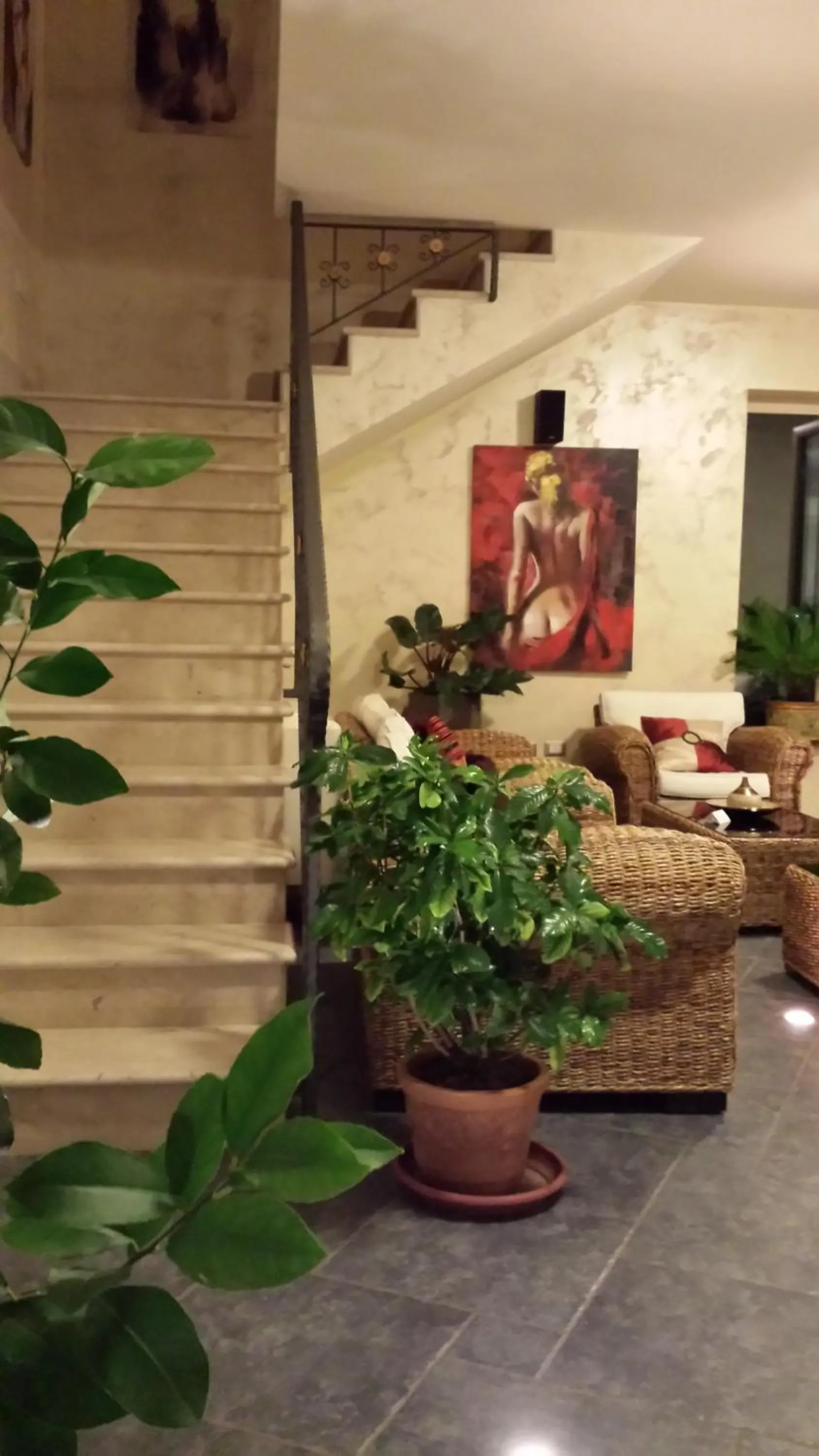 Lounge or bar in Borgo di Santa Barbara