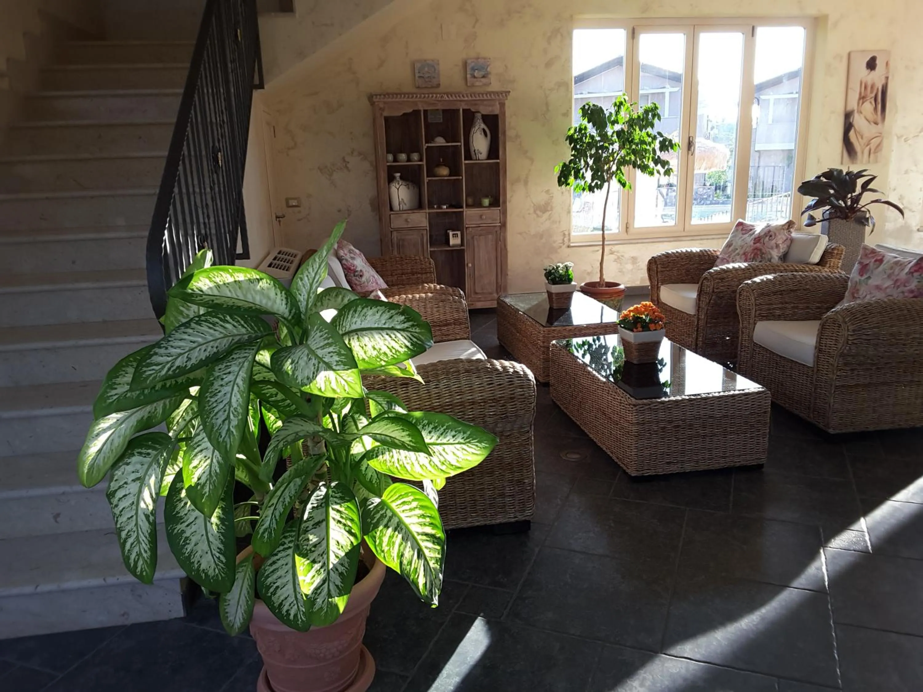 Lounge or bar in Borgo di Santa Barbara