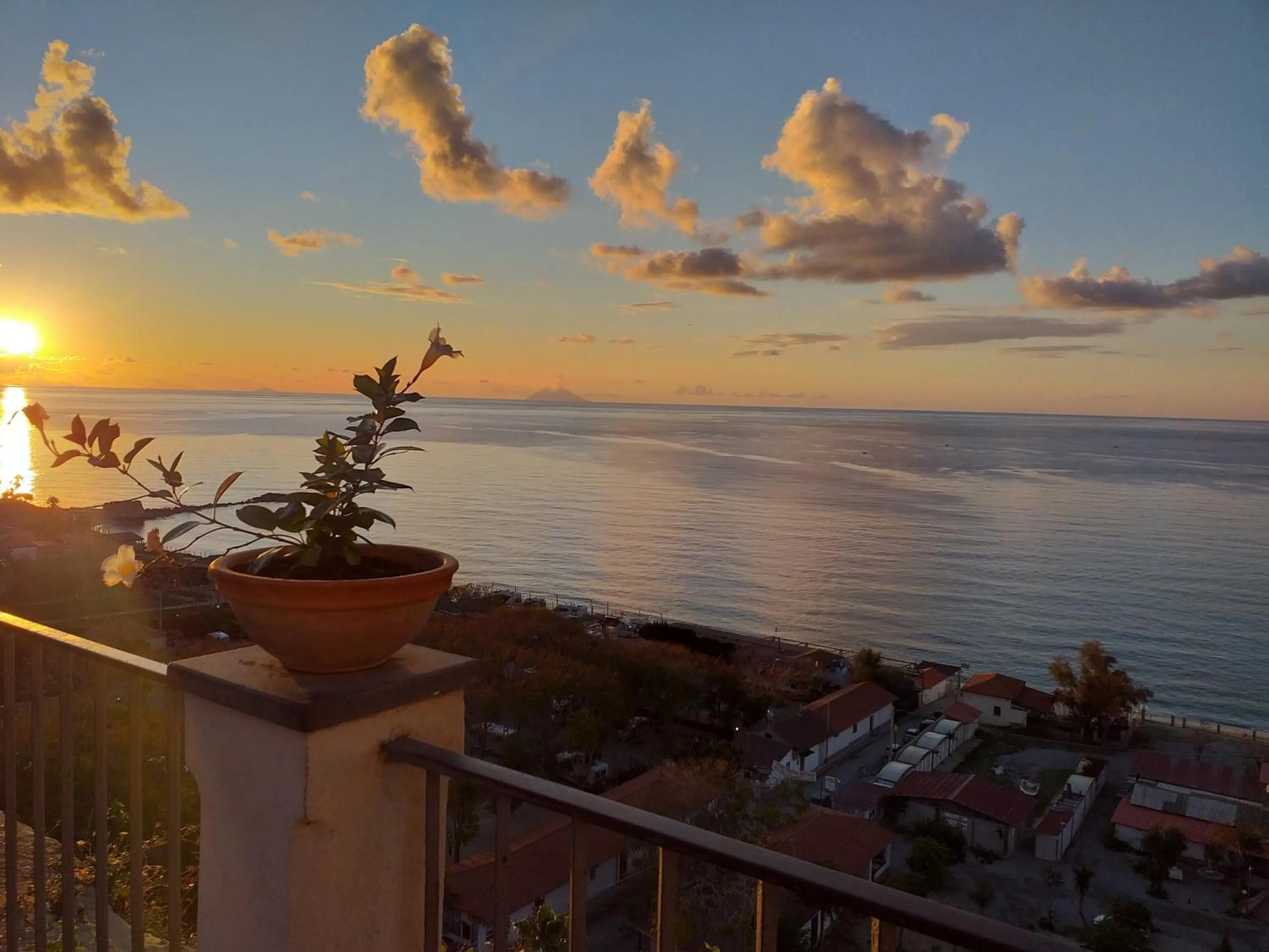 Sunset in Borgo di Santa Barbara