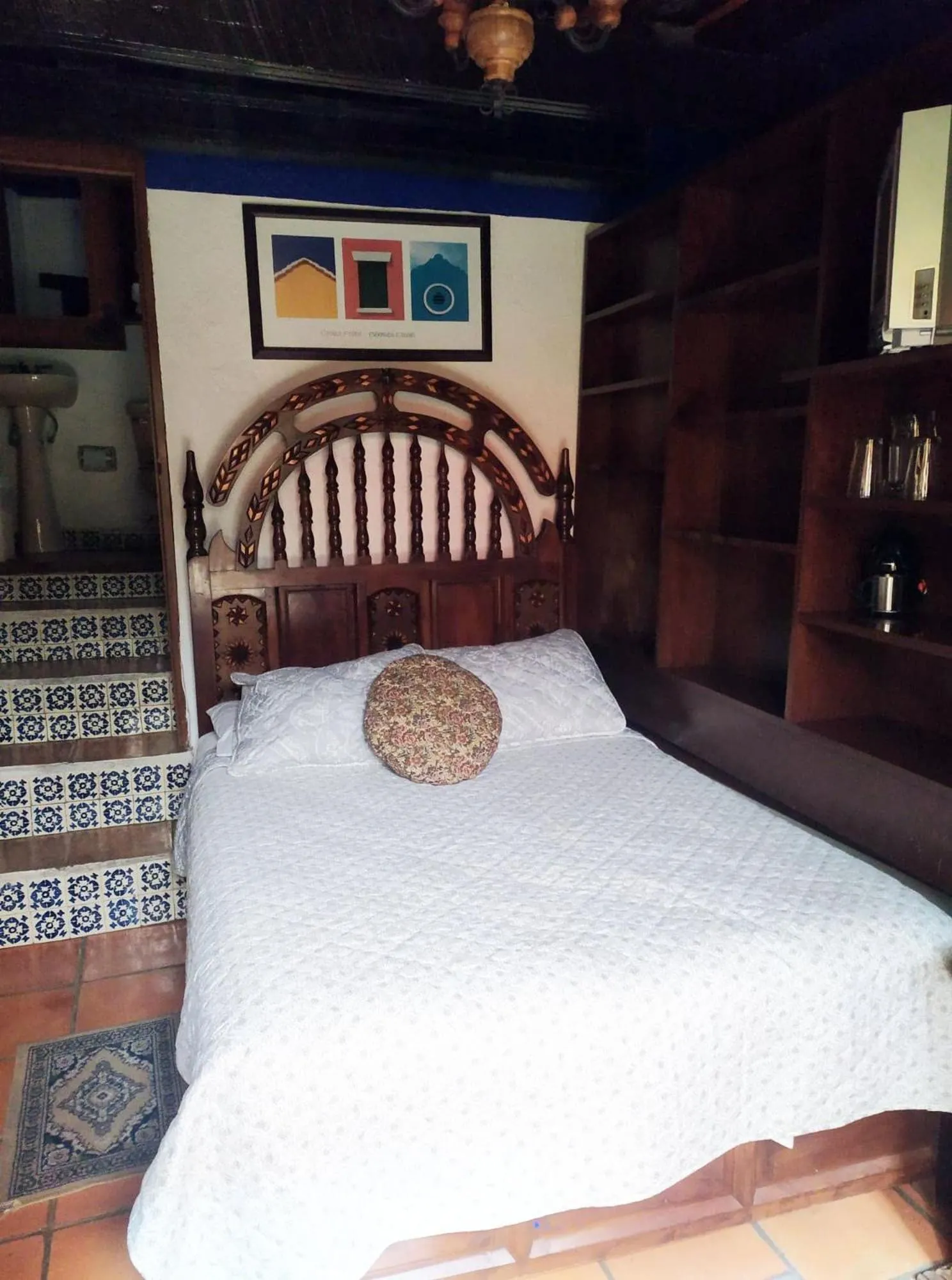 Bedroom, Bed in Casa Azul