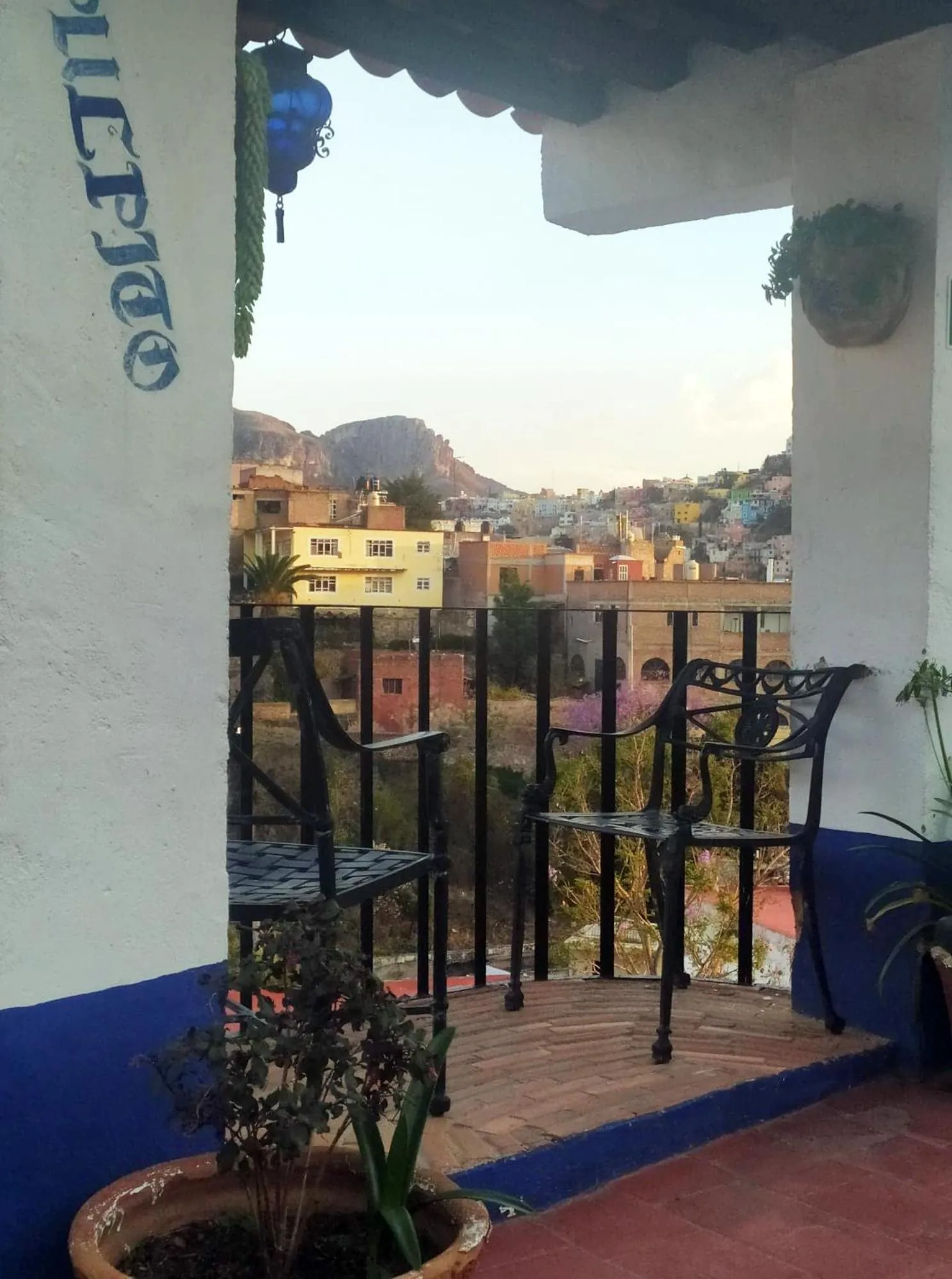 Balcony/Terrace in Casa Azul