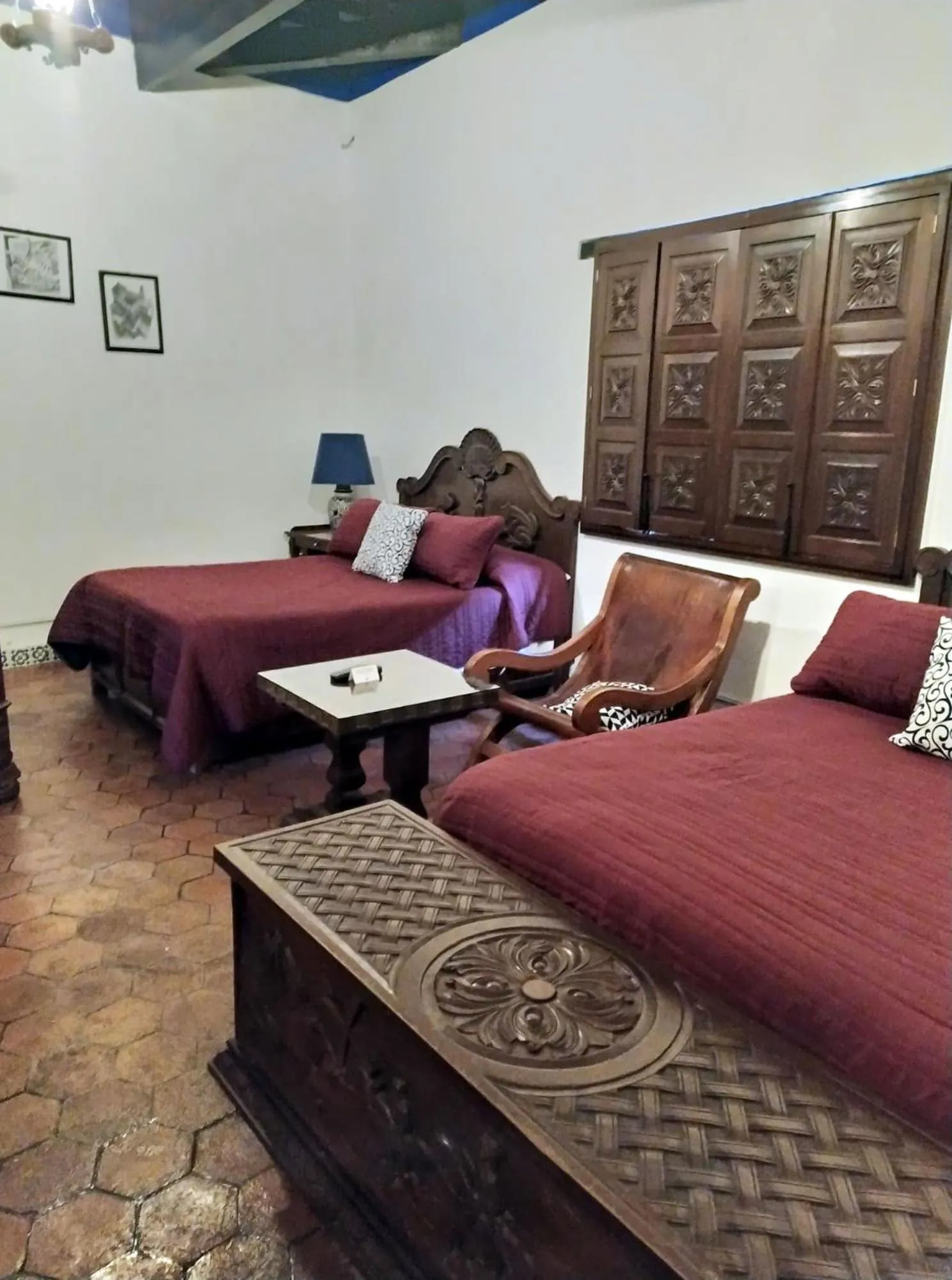 Photo of the whole room, Bed in Casa Azul