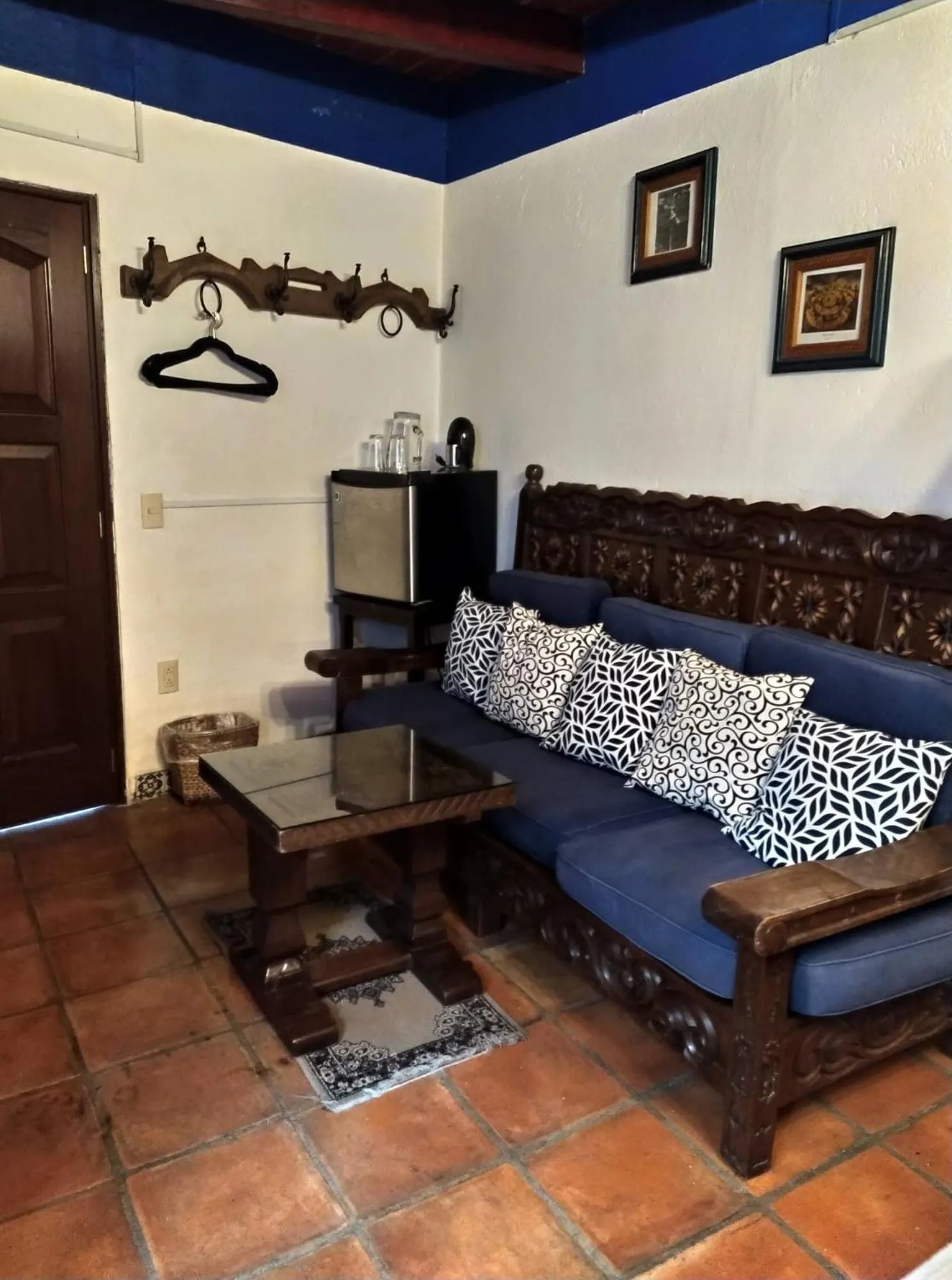 Living room in Casa Azul