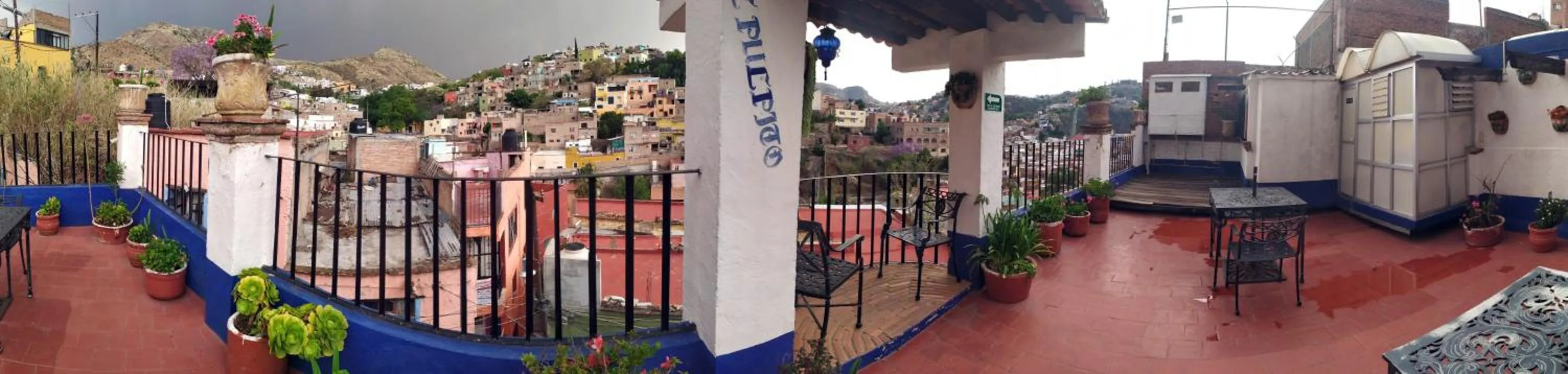 Balcony/Terrace in Casa Azul