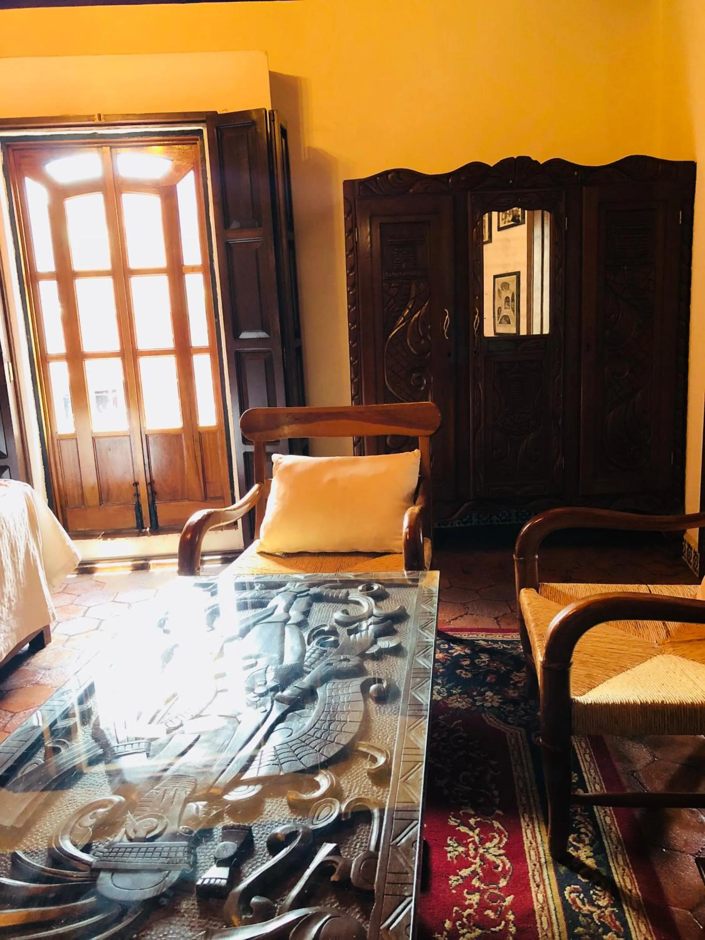 Living room in Casa Azul