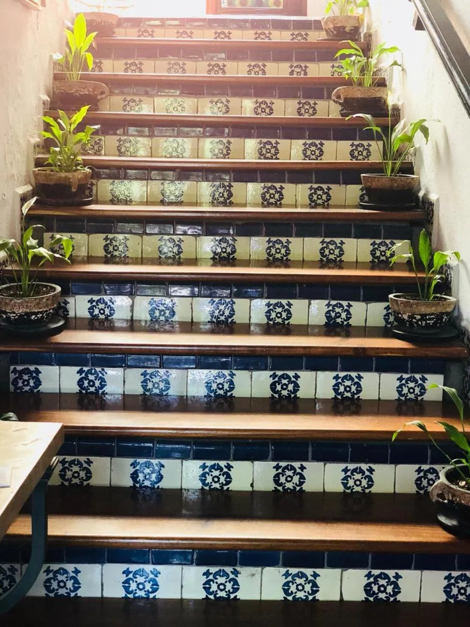 Decorative detail in Casa Azul