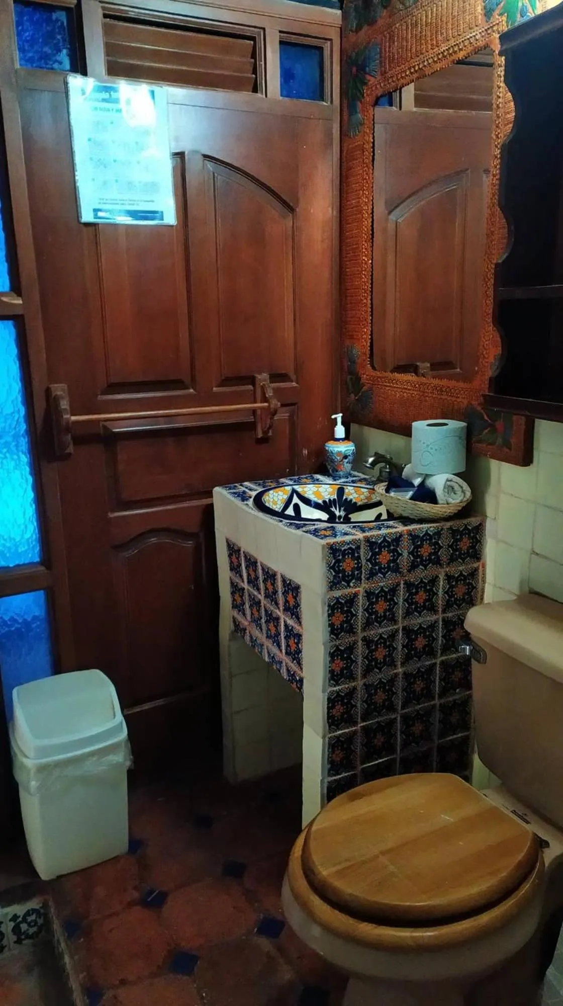 Bathroom in Casa Azul