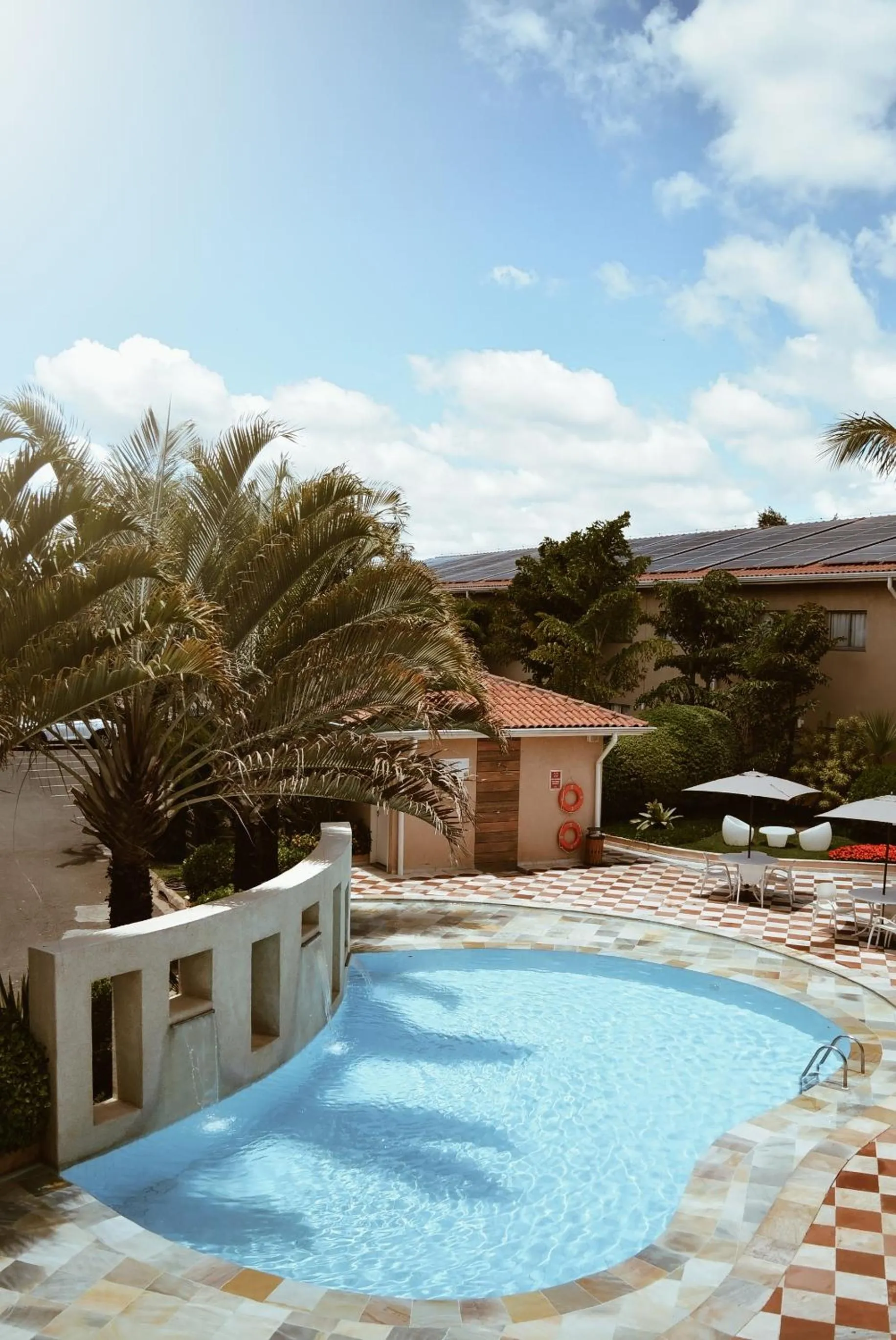Swimming pool in Gandini Hotel