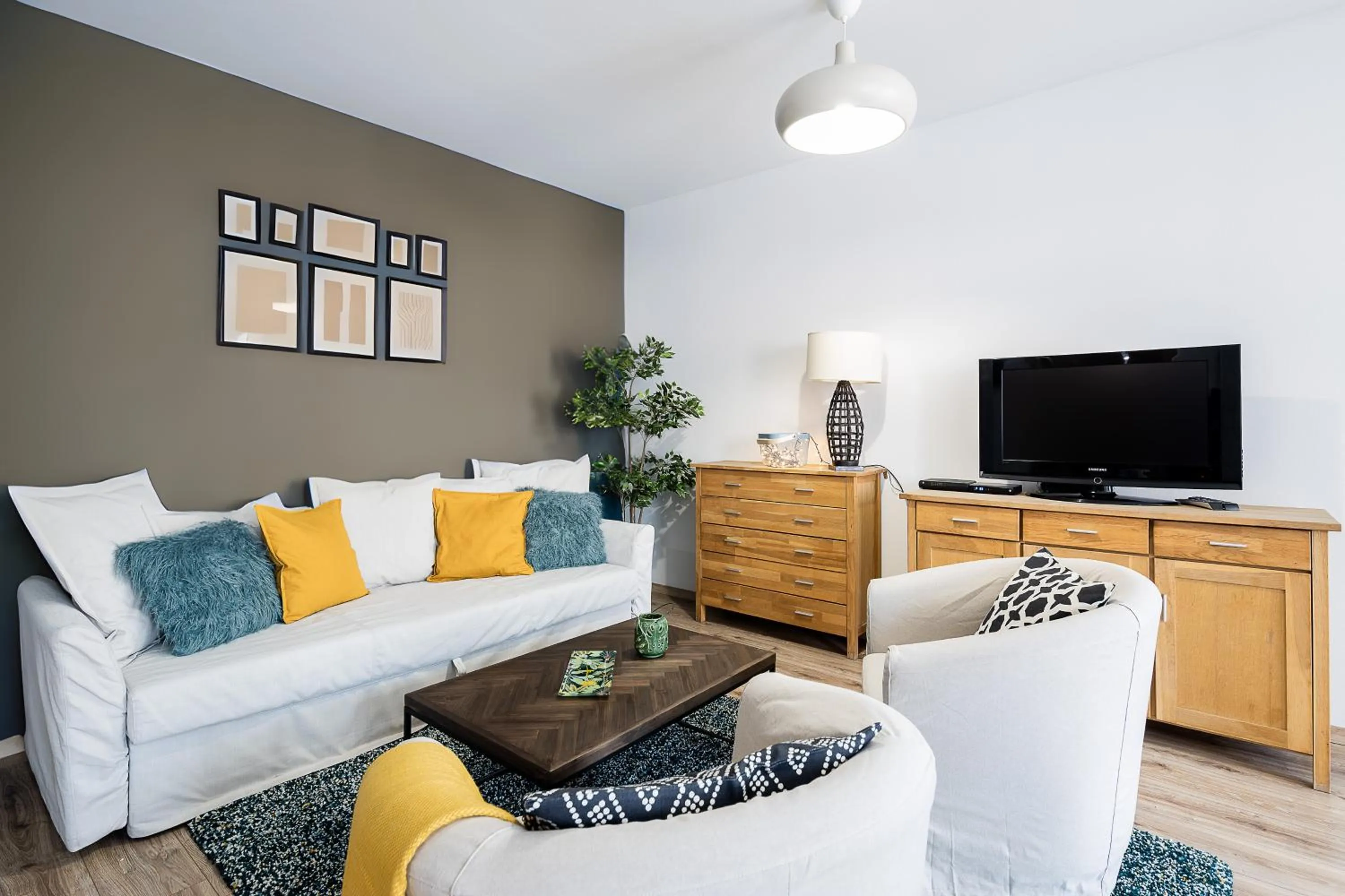 Living room in Vagabond Downtown