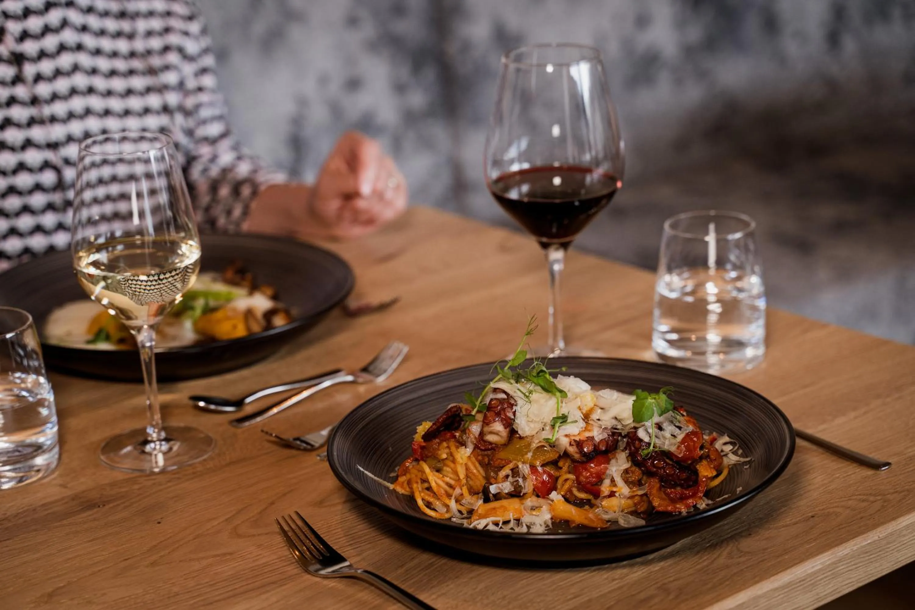 Food and drinks in Hotel Post