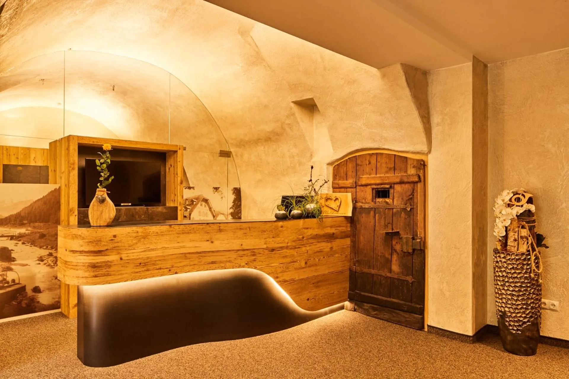 Lobby or reception in Hotel Post