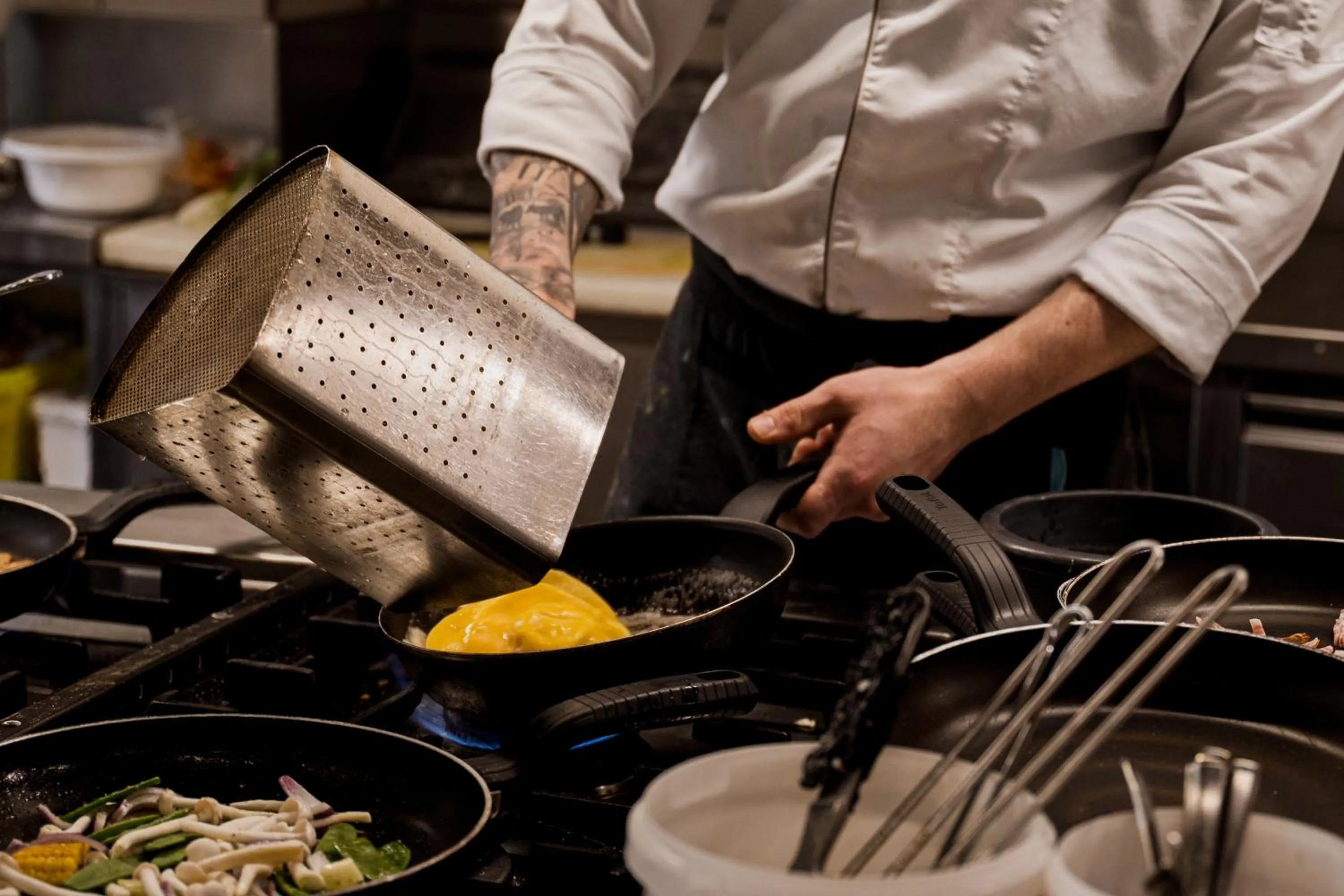 kitchen in Hotel Post