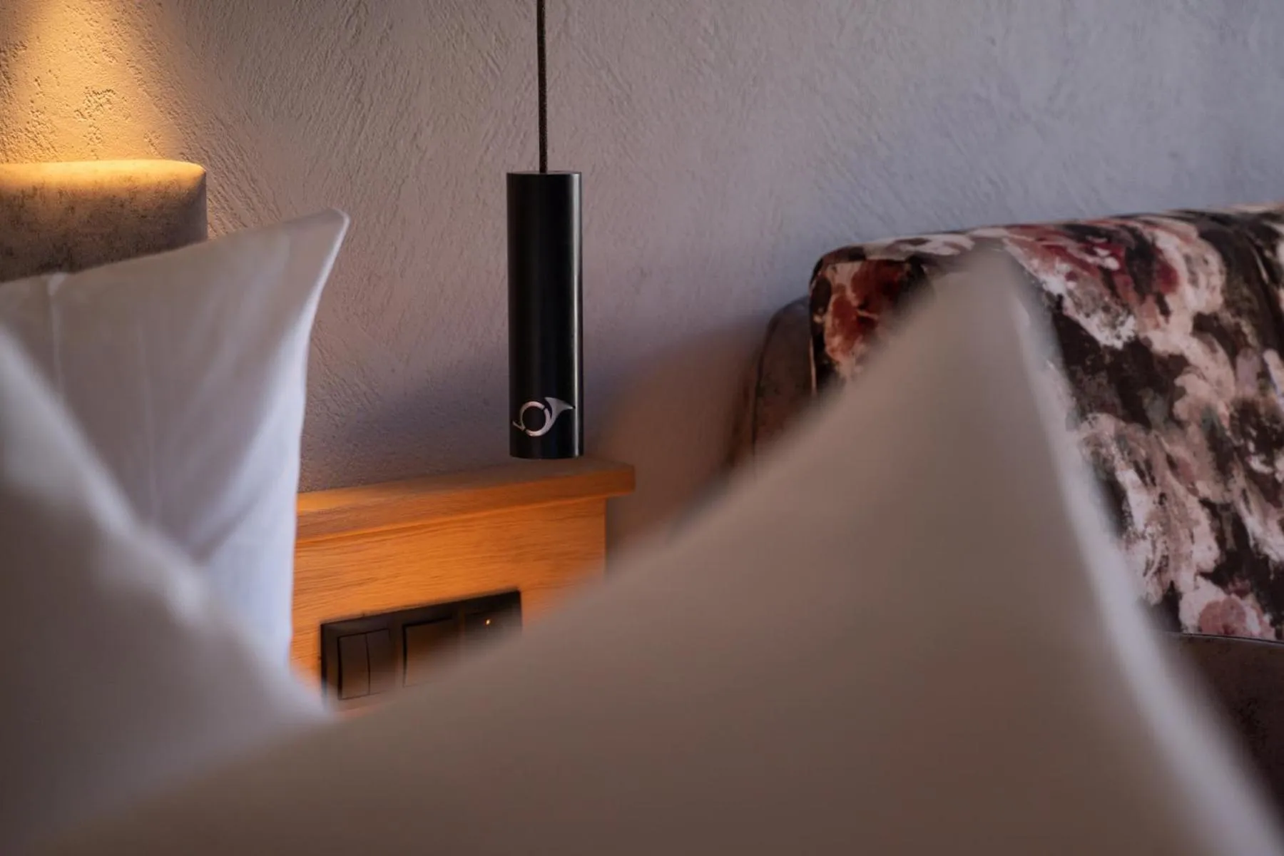 Decorative detail, Bed in Hotel Post