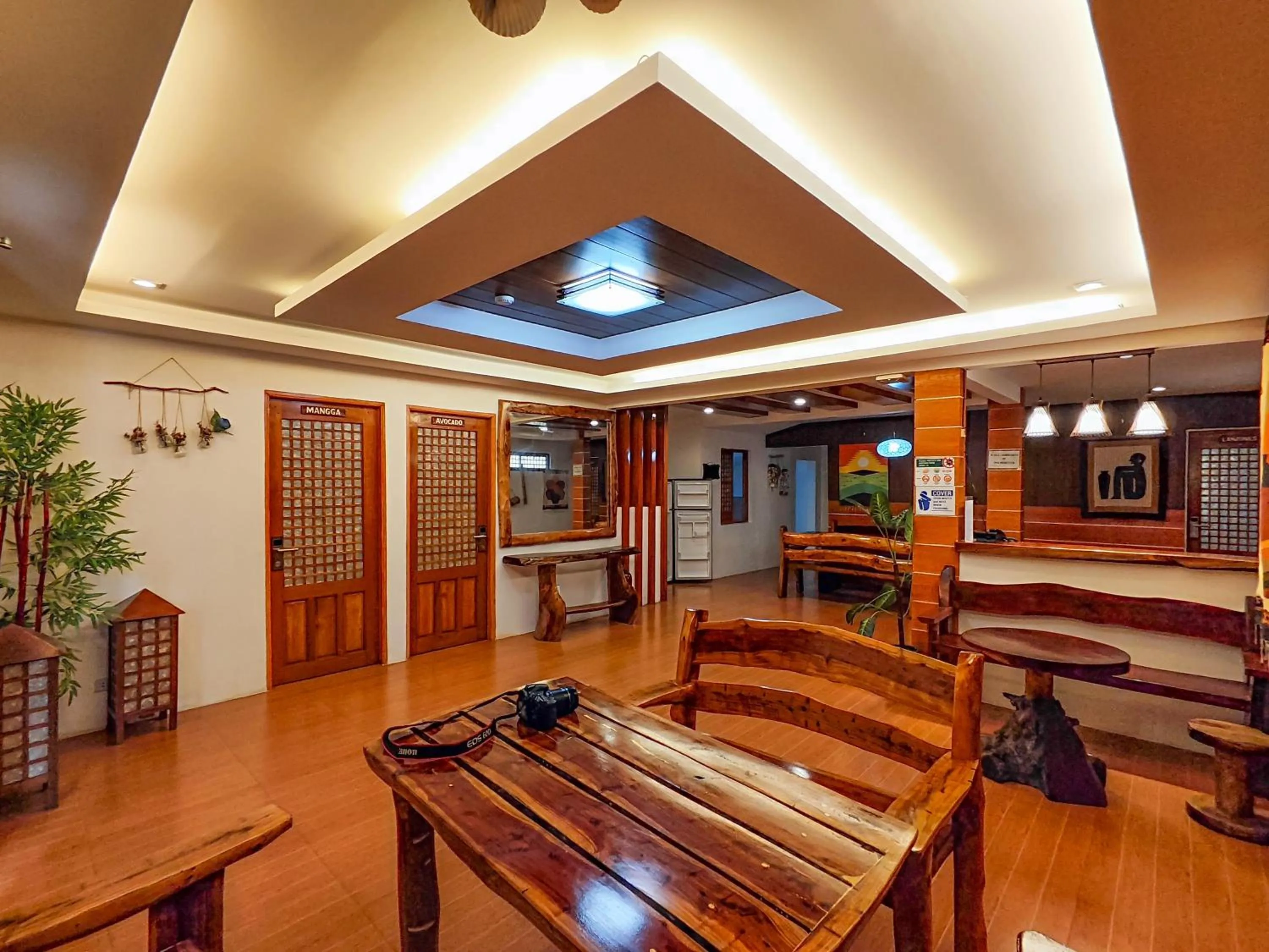 Living room in A&A Garden Suites