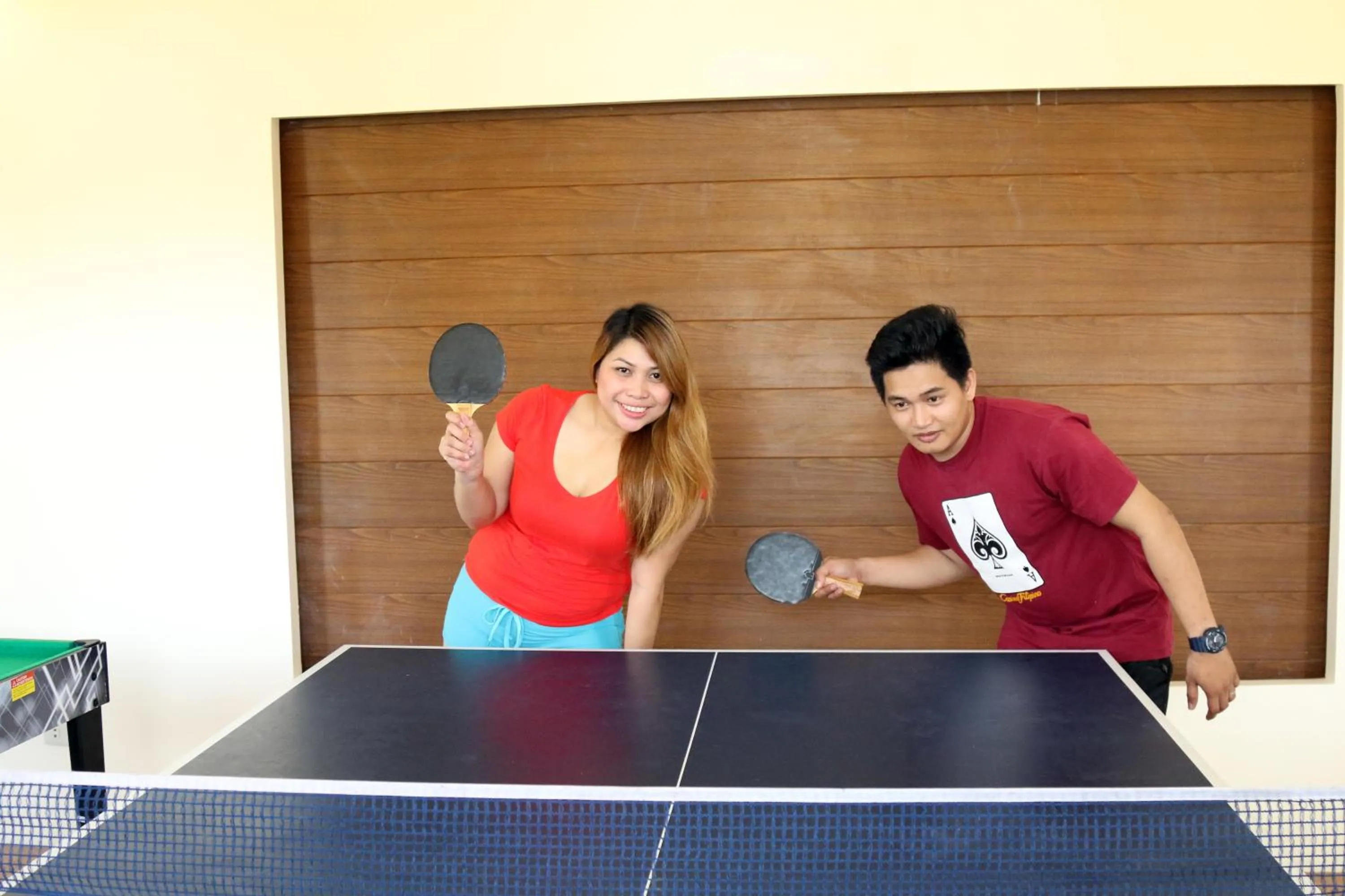 Game Room in A&A Garden Suites