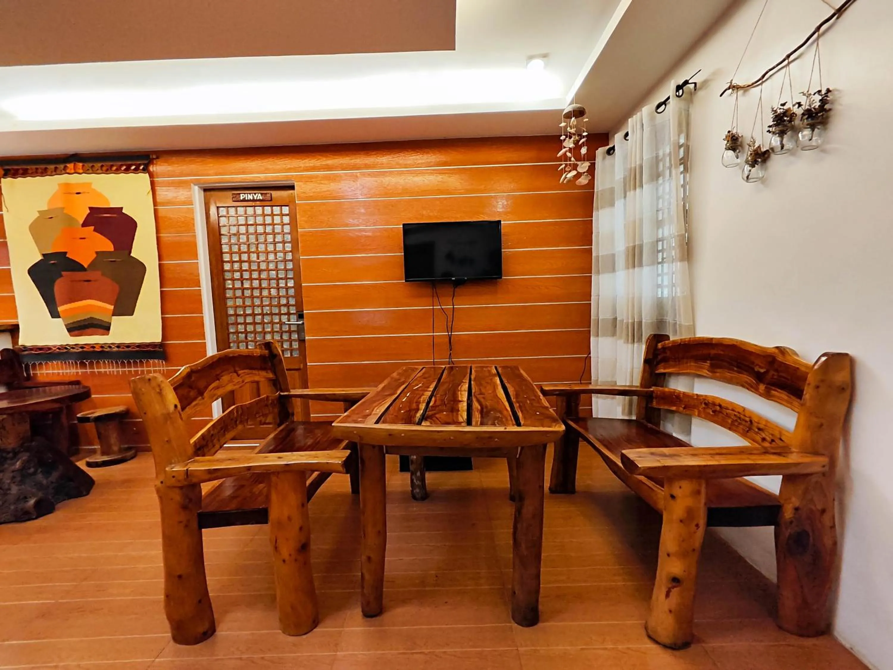 Living room in A&A Garden Suites