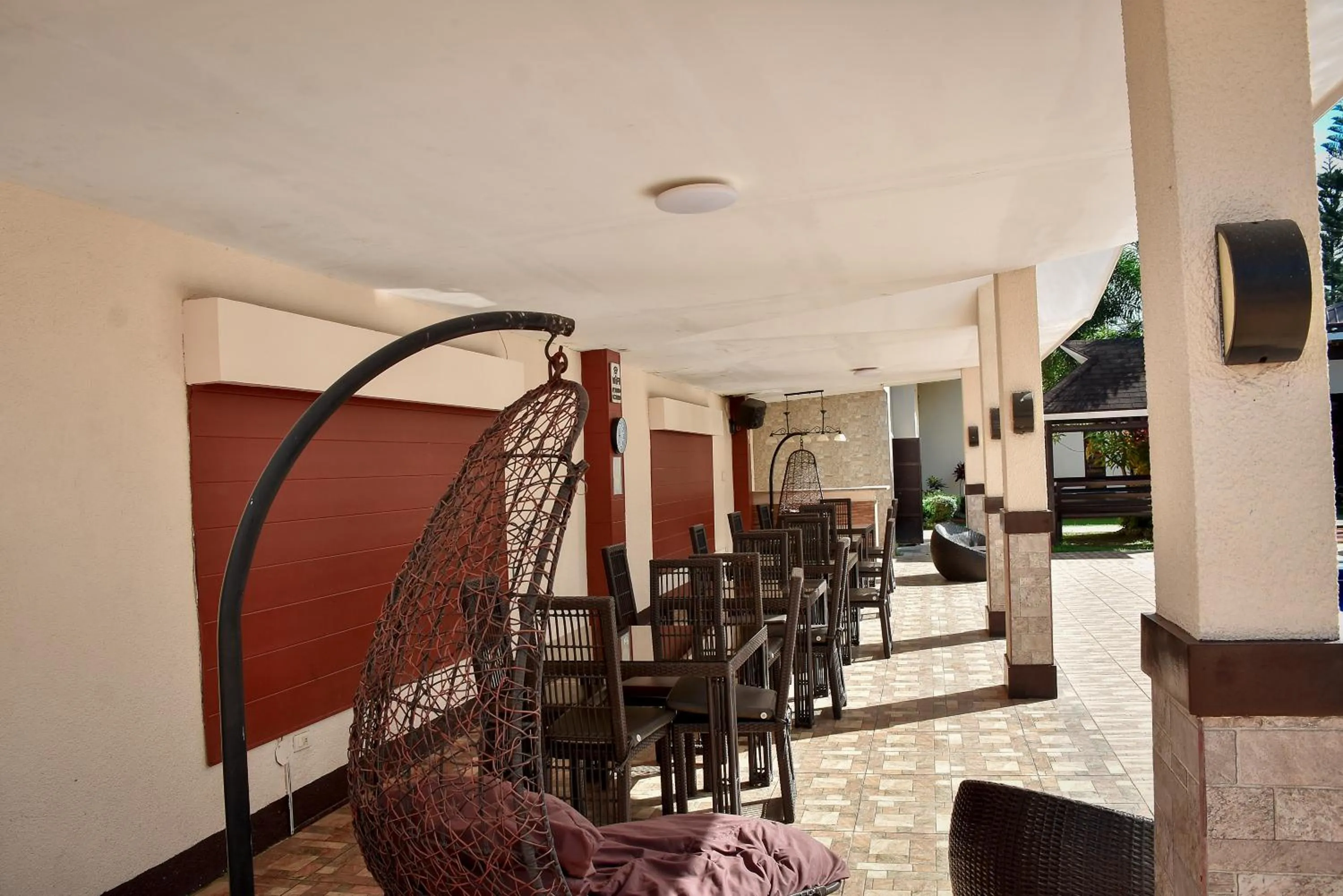 Patio in A&A Garden Suites