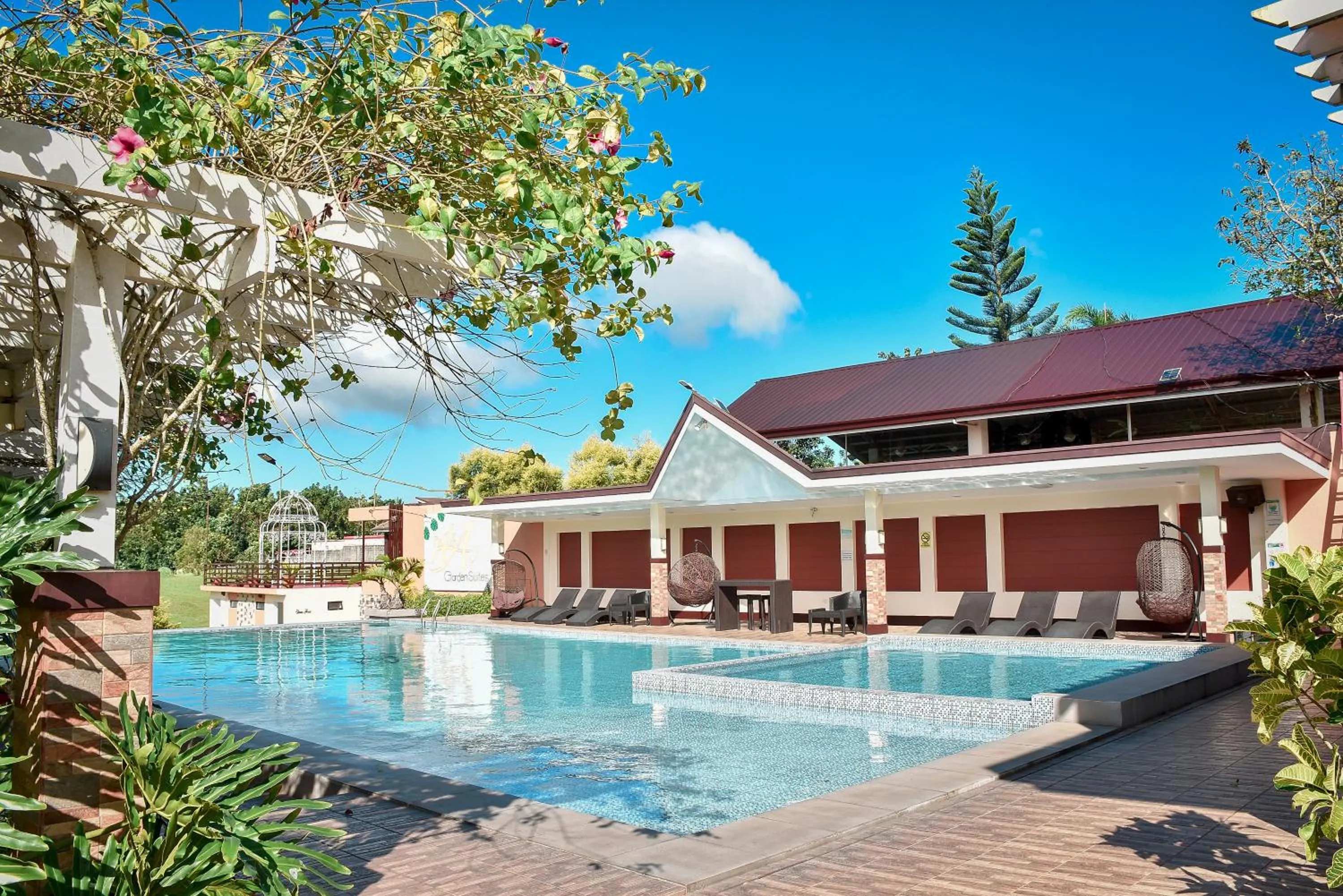 Swimming pool in A&A Garden Suites