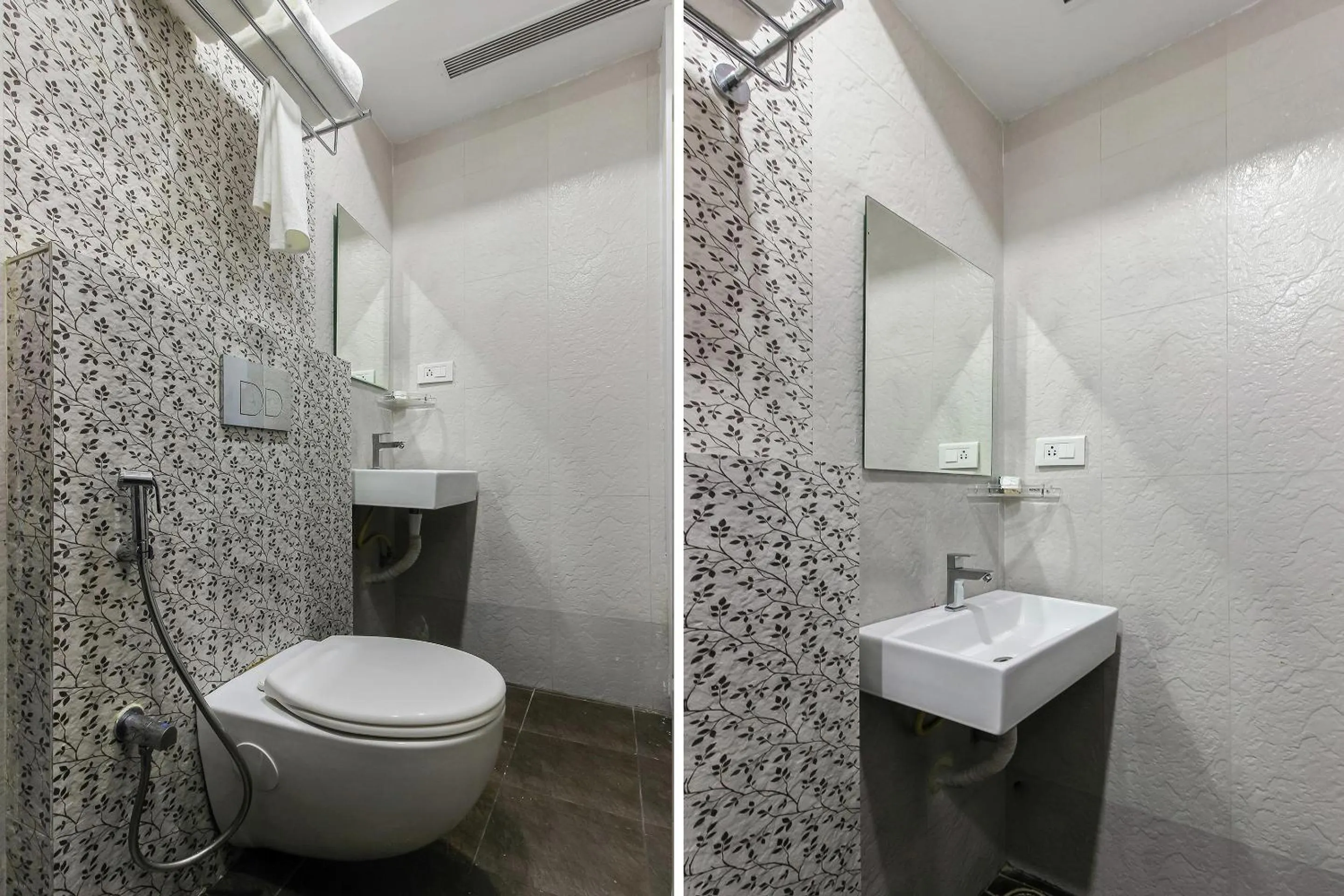 Bathroom in Super Capital O Hoysala Inn