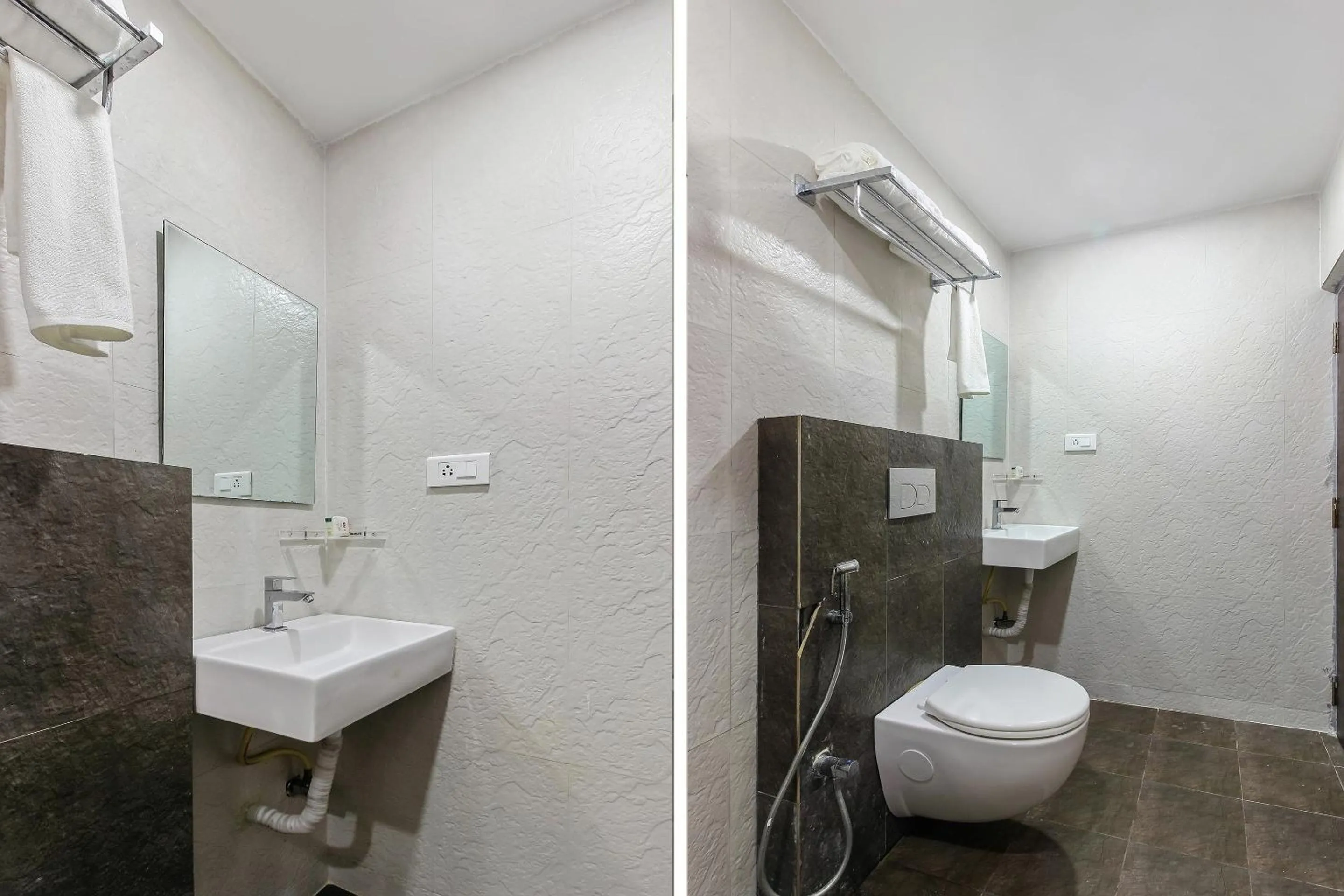 Bathroom in Super Capital O Hoysala Inn