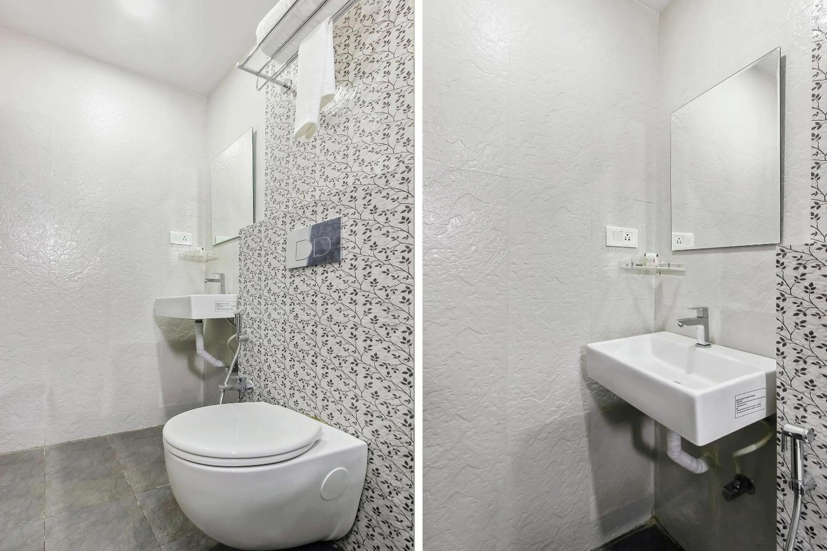 Bathroom in Super Capital O Hoysala Inn