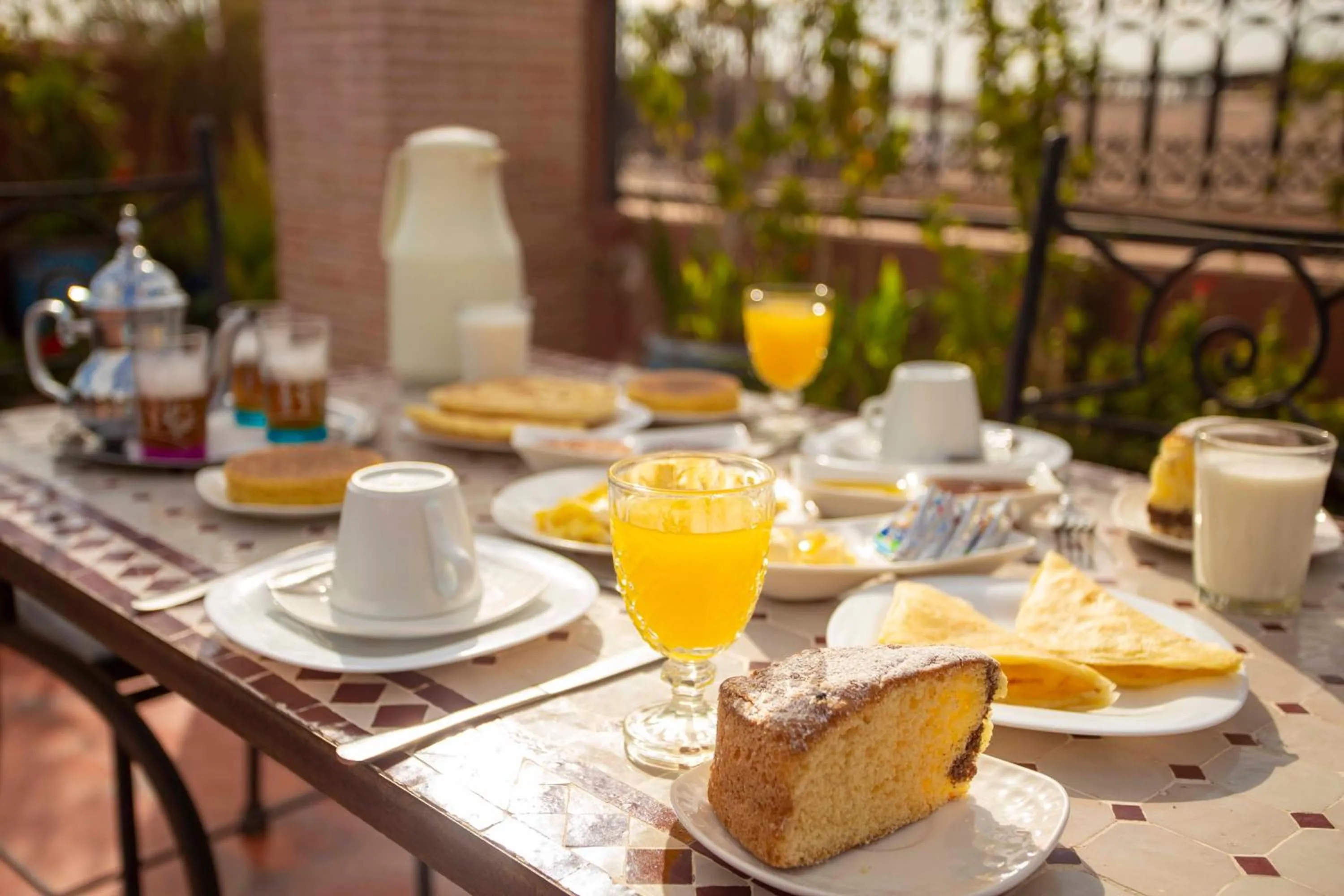 Breakfast in Riad Aymane