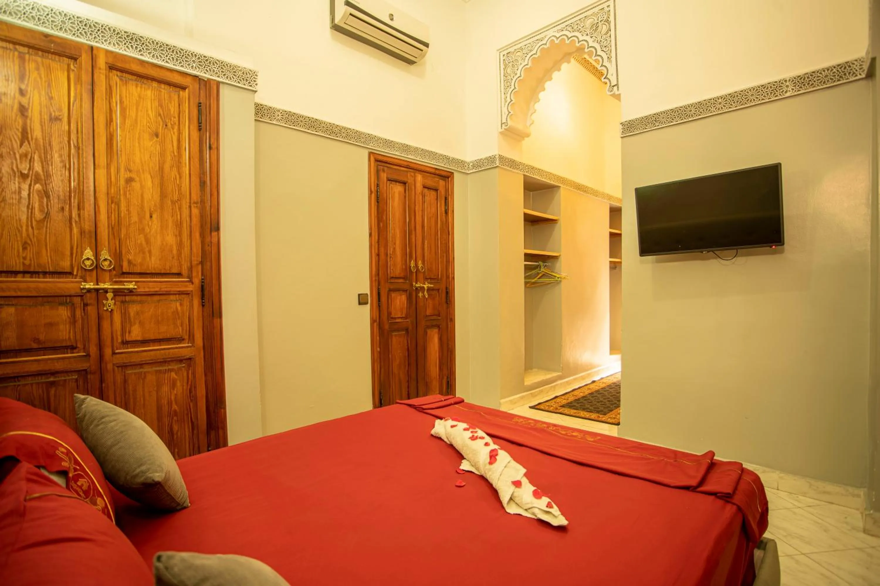 Bed in Riad Aymane