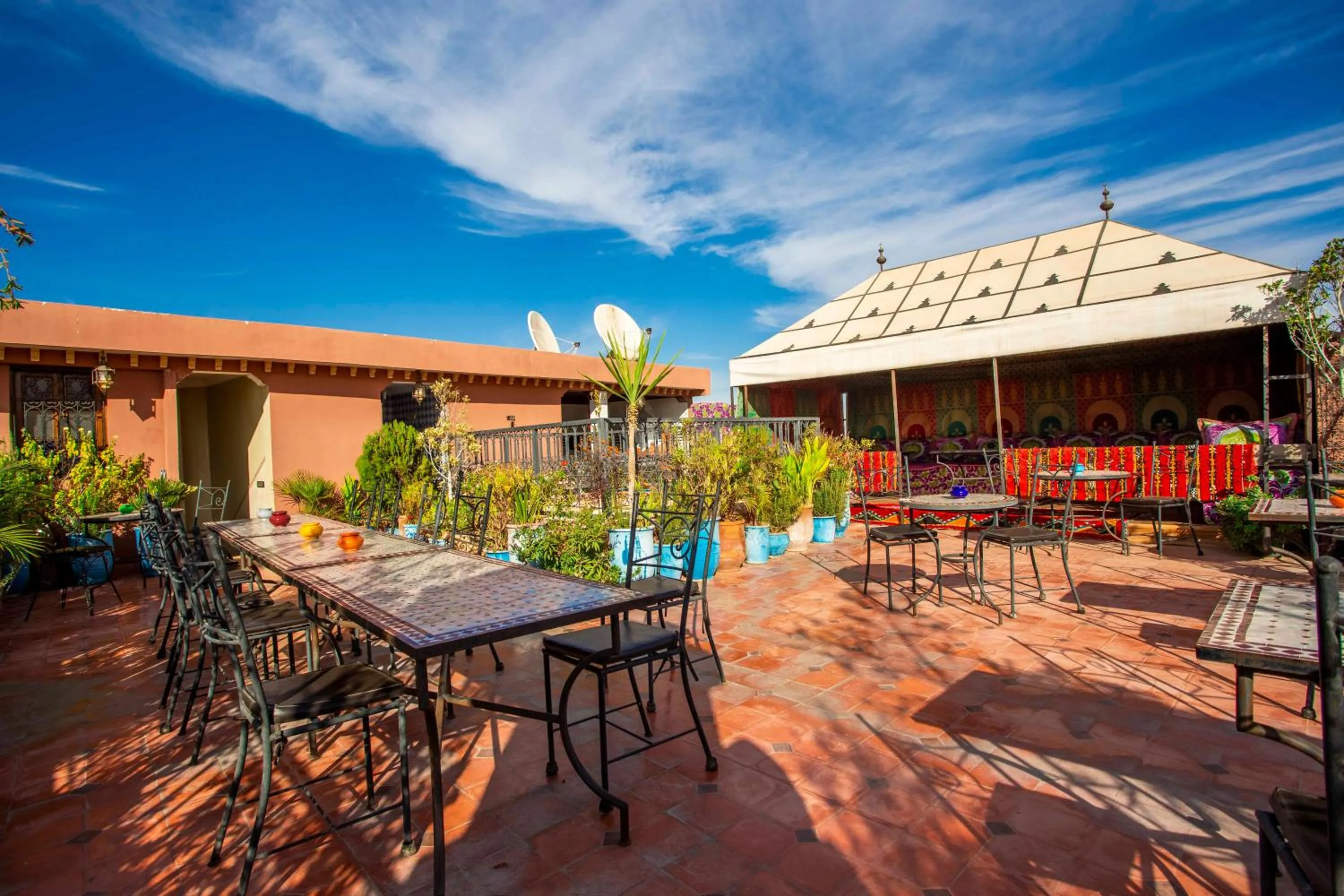 Balcony/Terrace in Riad Aymane