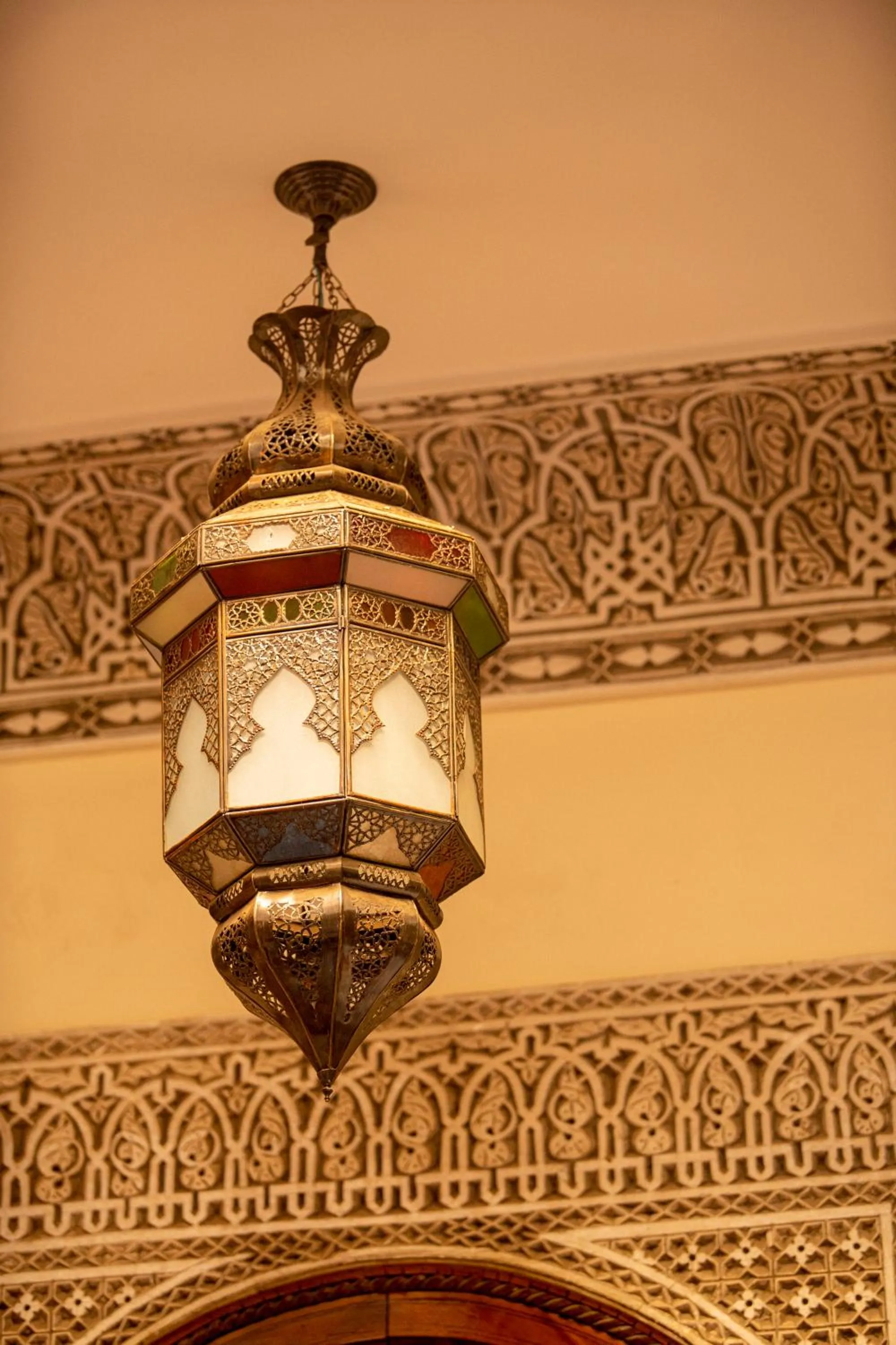 Decorative detail in Riad Aymane