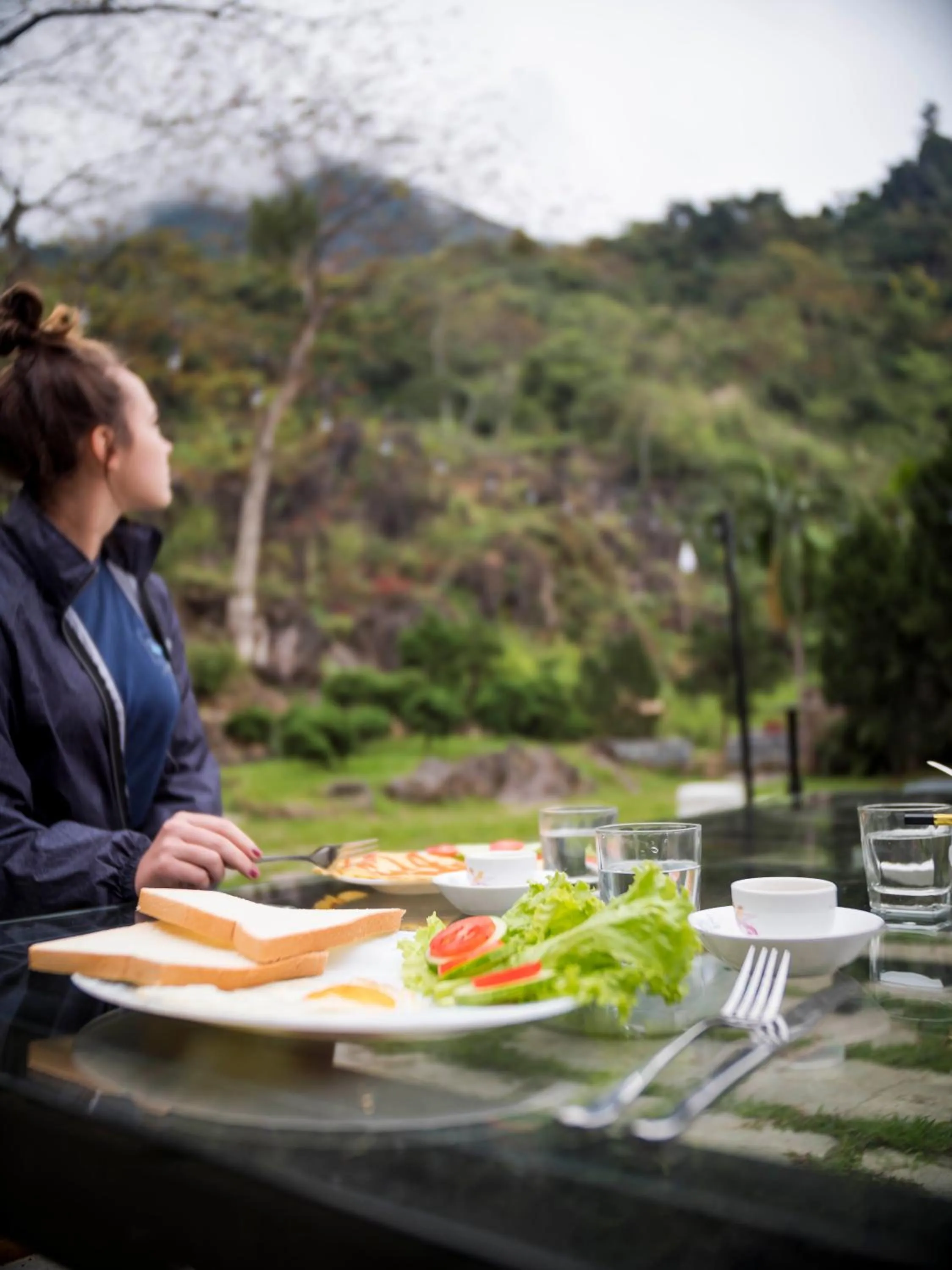 Breakfast in Ha Giang Historic Hotel & Tours