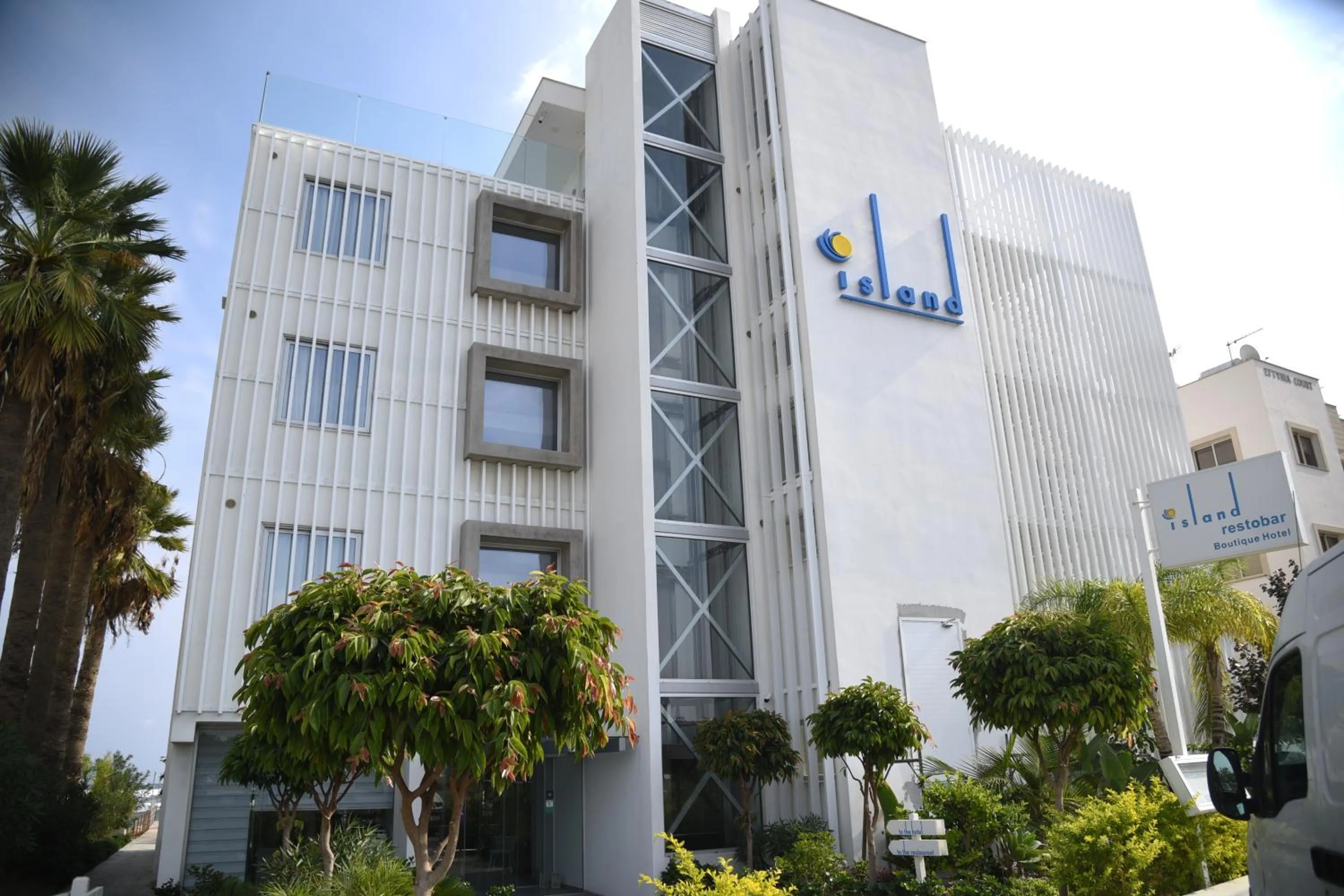 Bird's eye view in Island Boutique Hotel