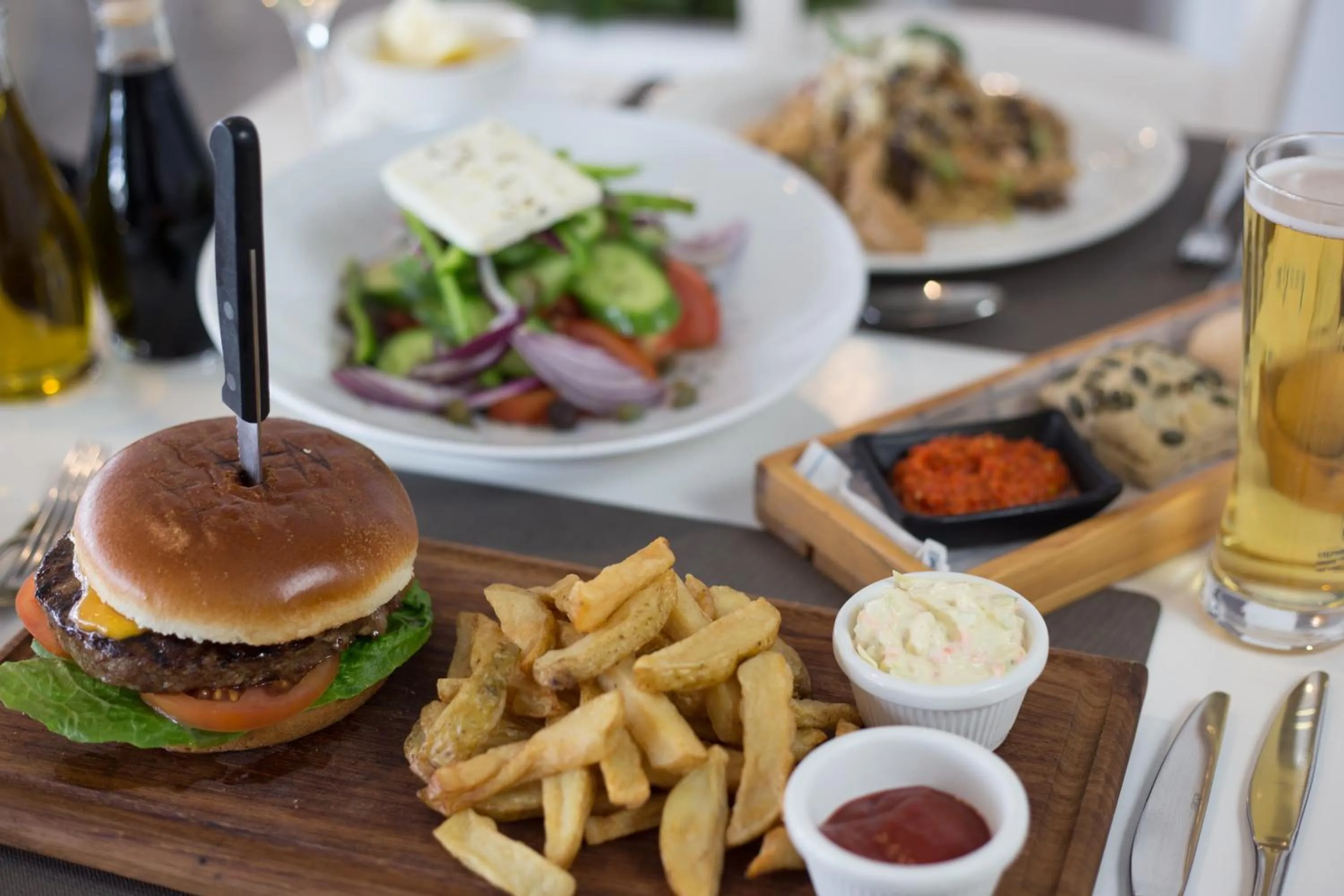 Restaurant/places to eat in Island Boutique Hotel