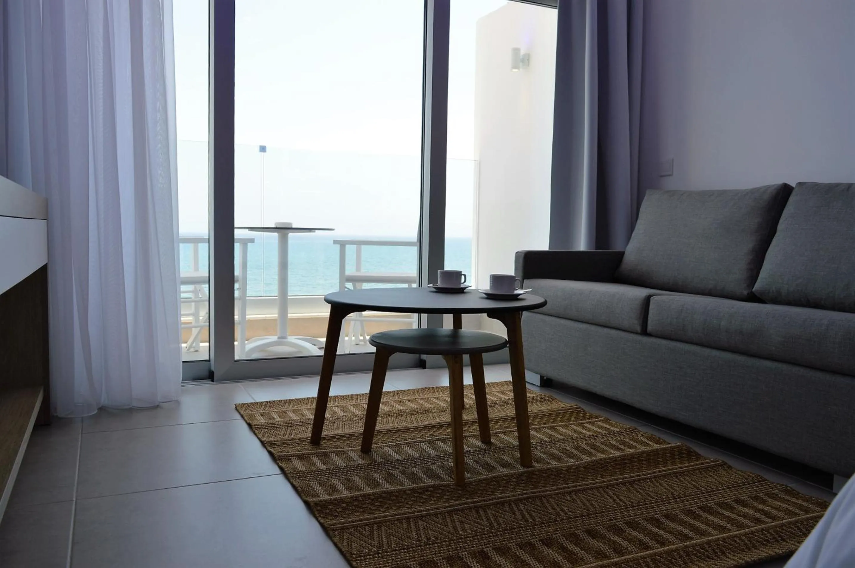 Seating area in Island Boutique Hotel