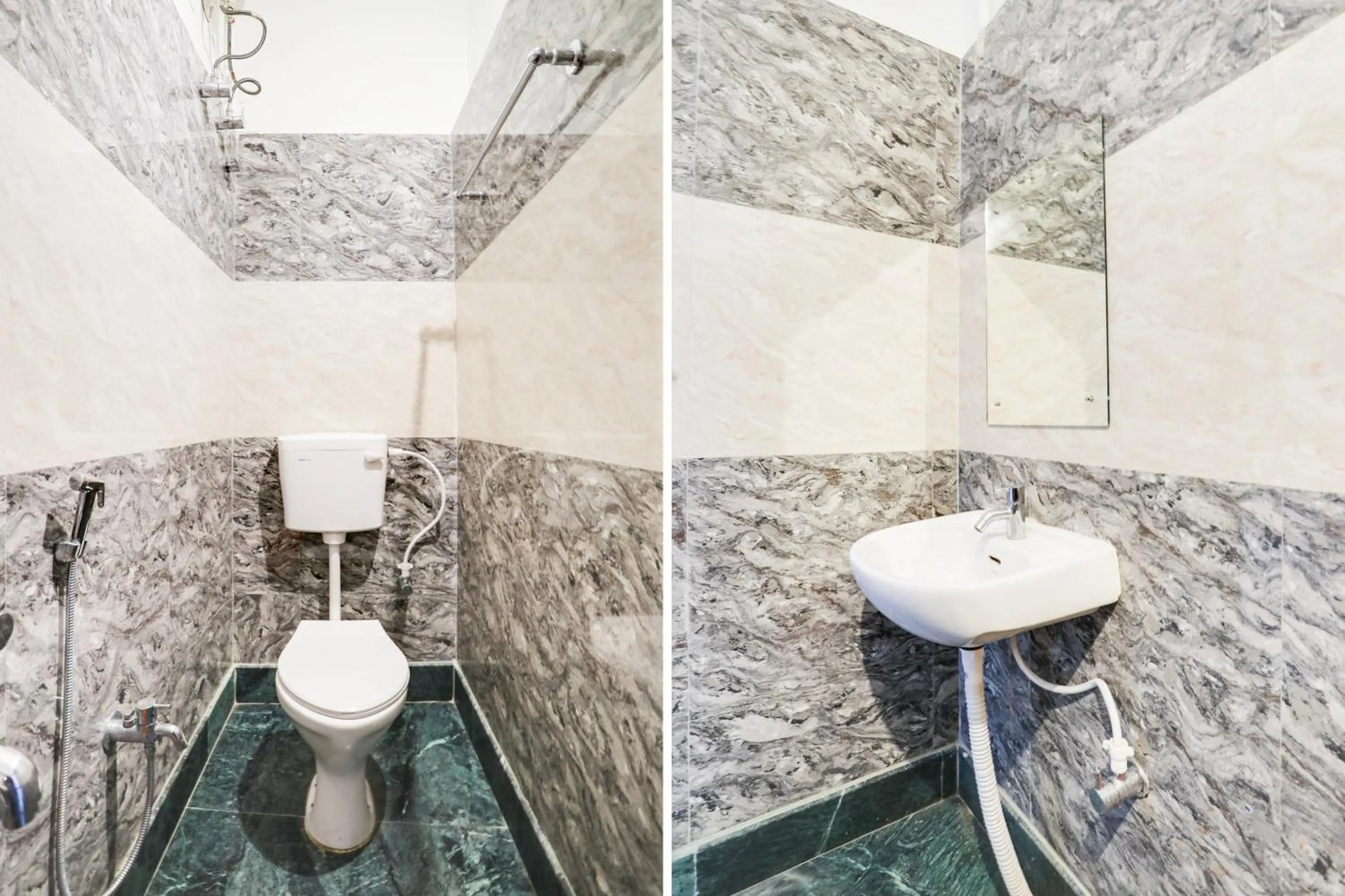 Bathroom in Hotel O Shree Ram Residency