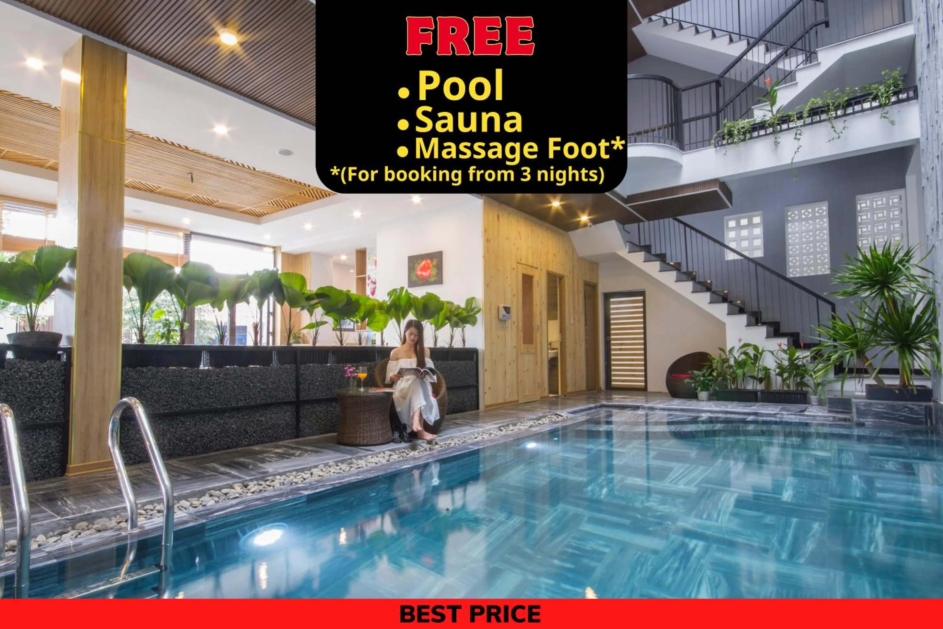 Swimming pool in King House Villa Hotel & Spa