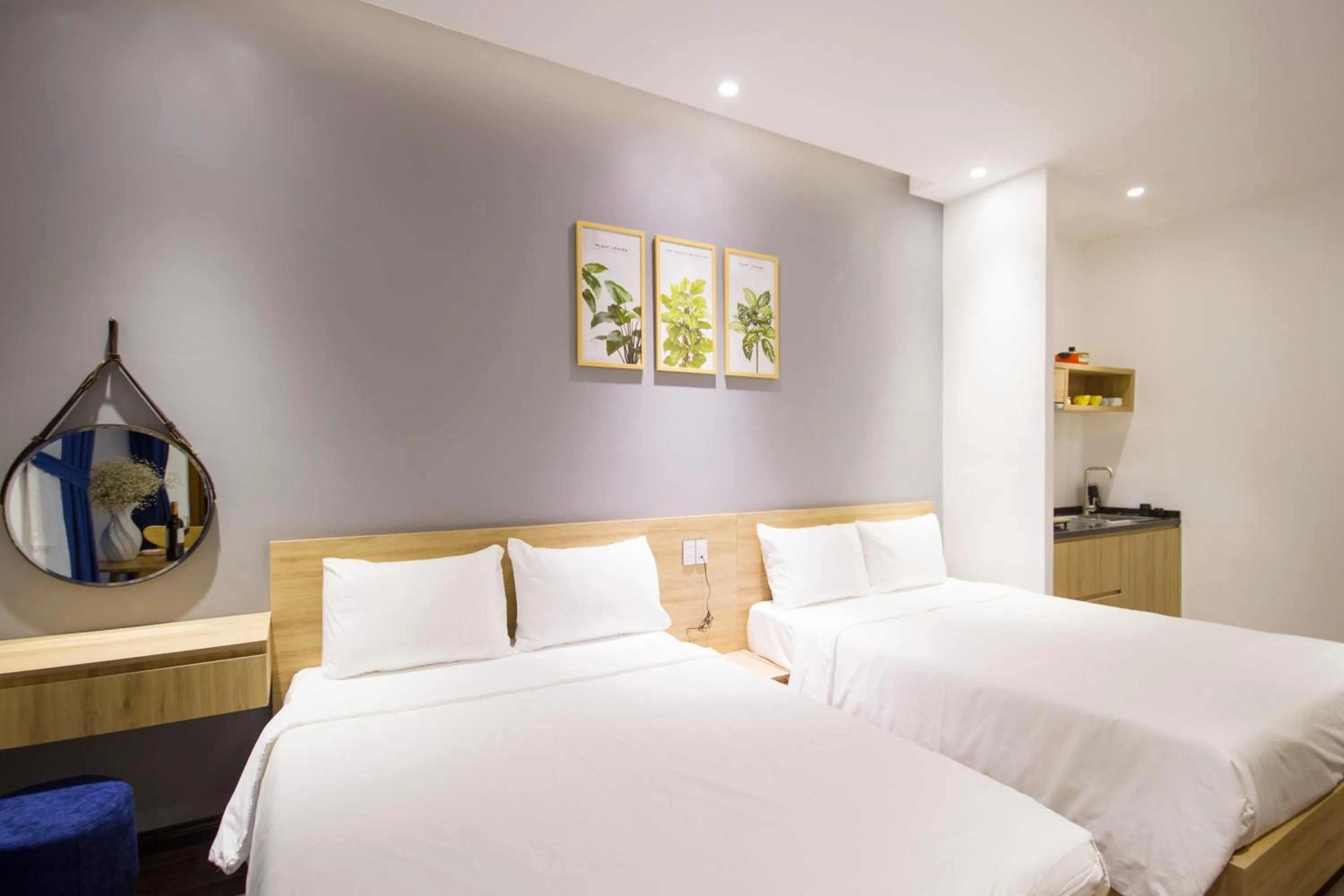 Bed in King House Villa Hotel & Spa