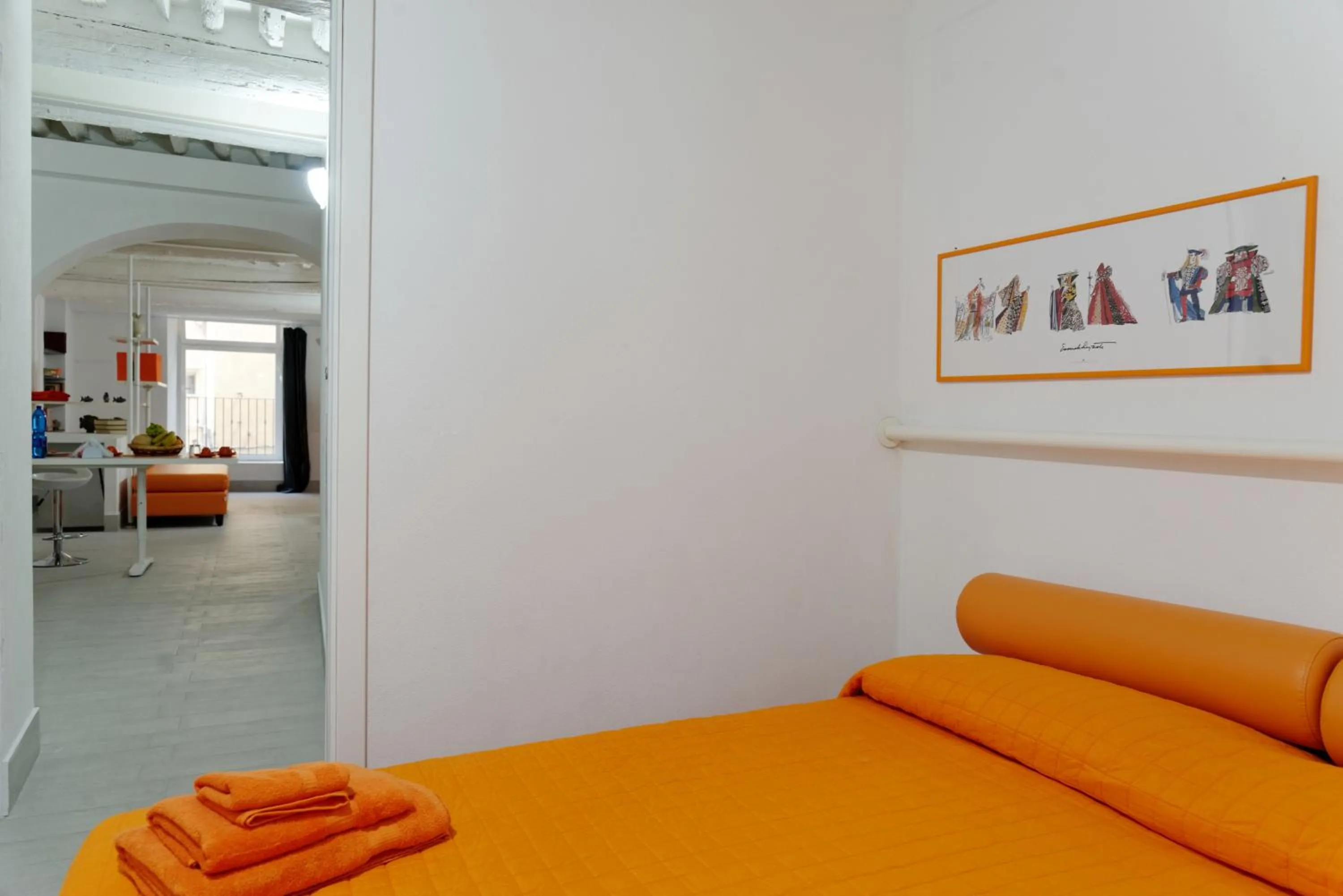 Bed in B&B dell'Acquario