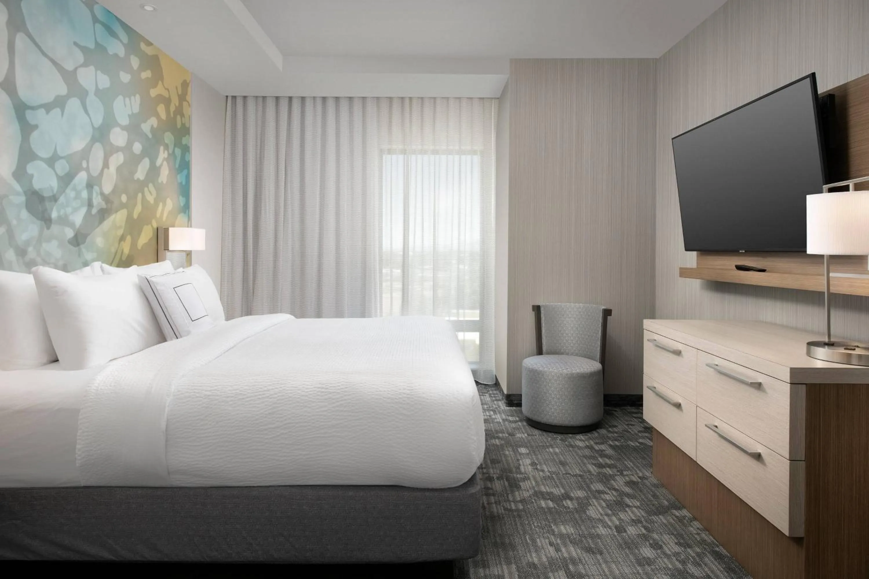 Bedroom, Bed in Courtyard by Marriott Las Cruces at NMSU