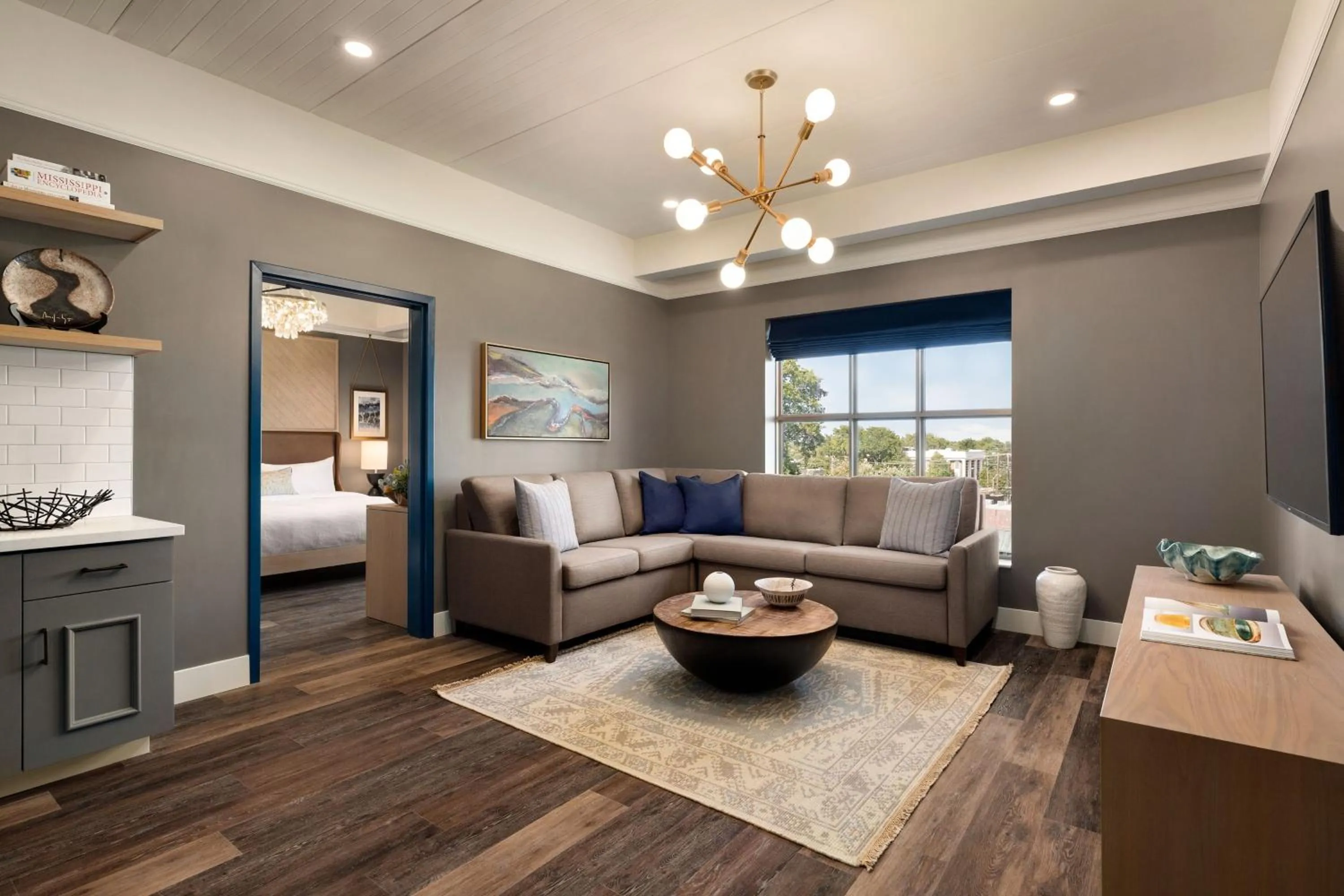 Bedroom in Cotton House, Cleveland, a Tribute Portfolio Hotel